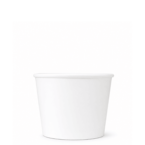 TYPE 450 520ml Ice Cream Tub - White -1