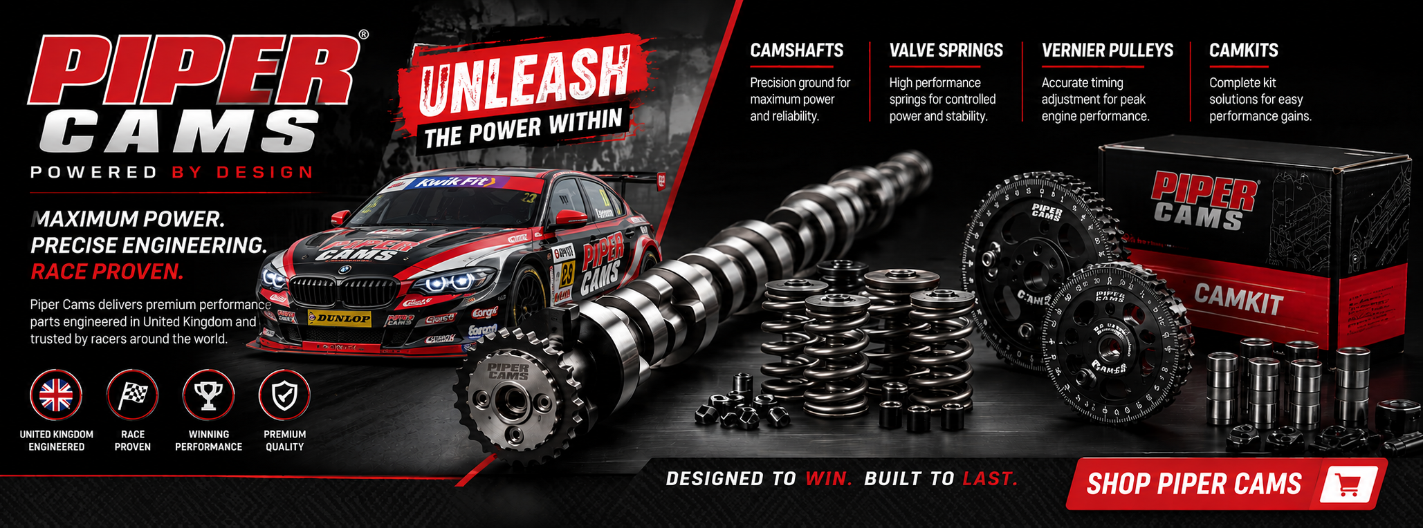 Piper Camshafts For Road And Motorsport