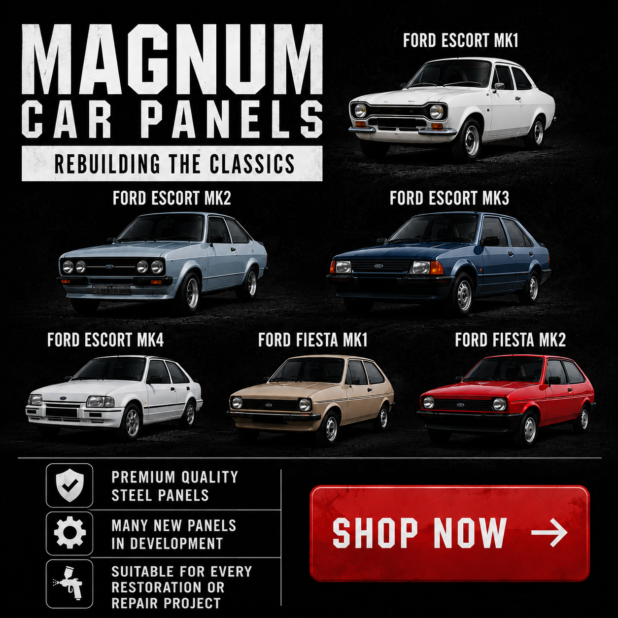 Magnum Car Panels Rebuilding The Classics