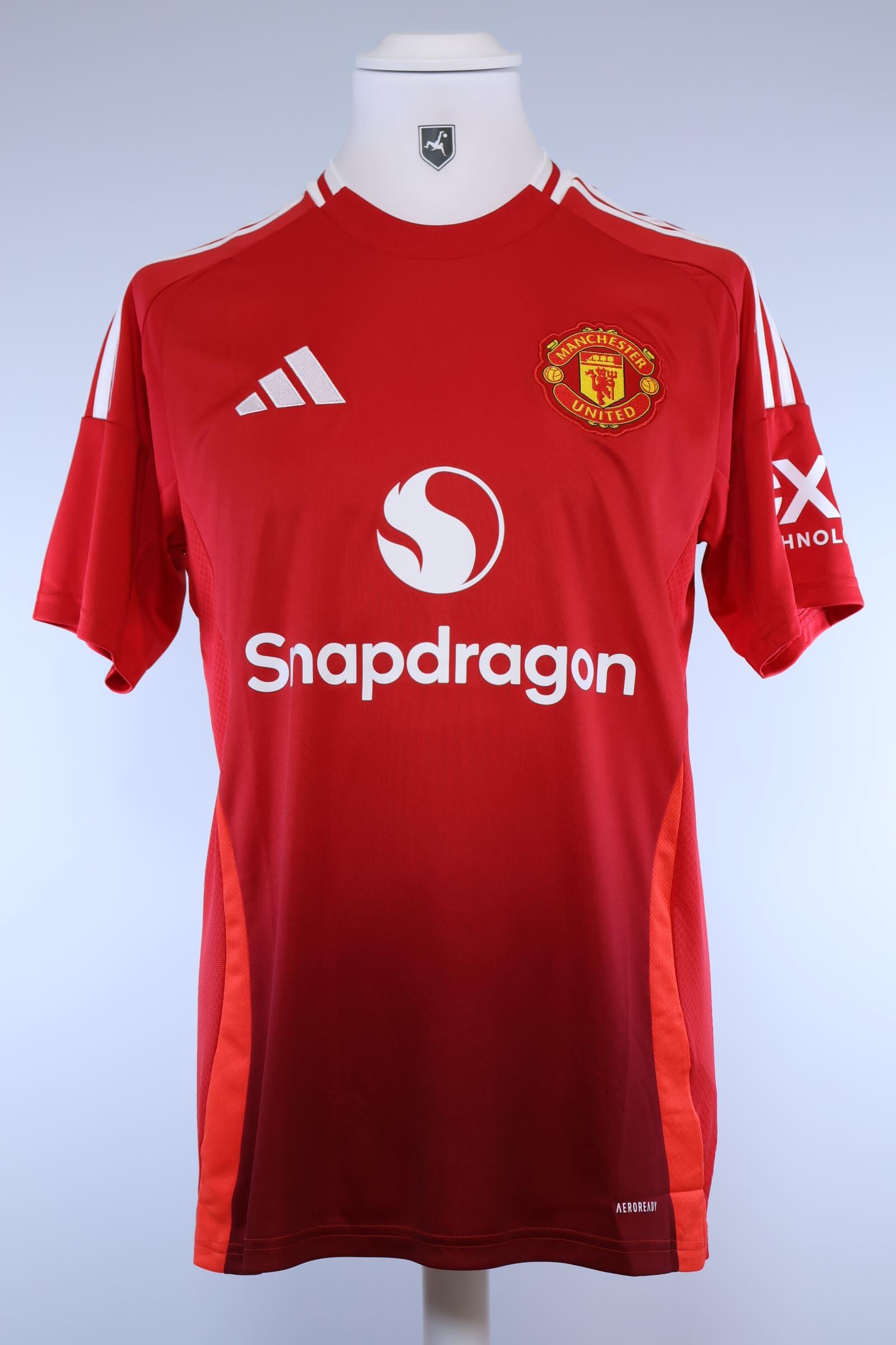 Manchester United 2024/25 Ugarte #25 Home Shirt - M Authenic Original Football Shirt