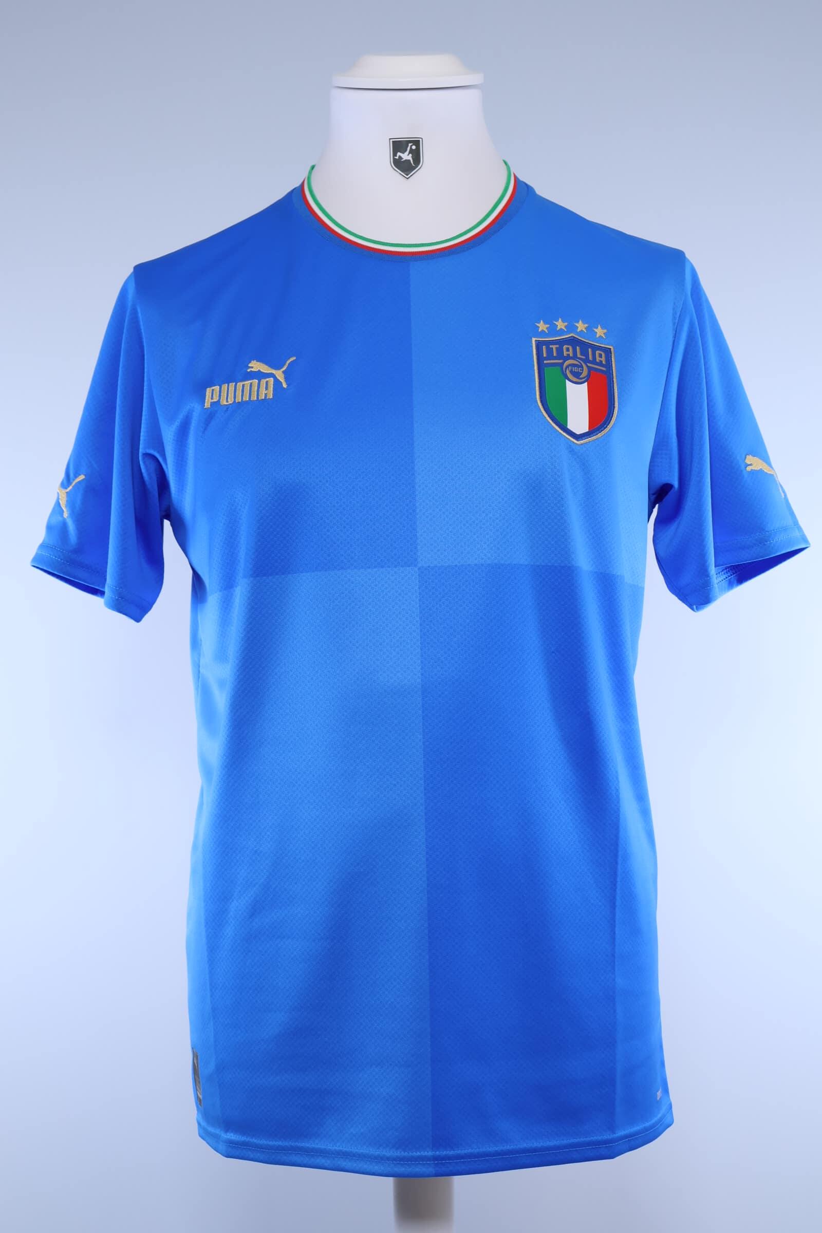 Italy 2022/23 Tonali #8 Home Shirt - M Authenic Original Football Shirt
