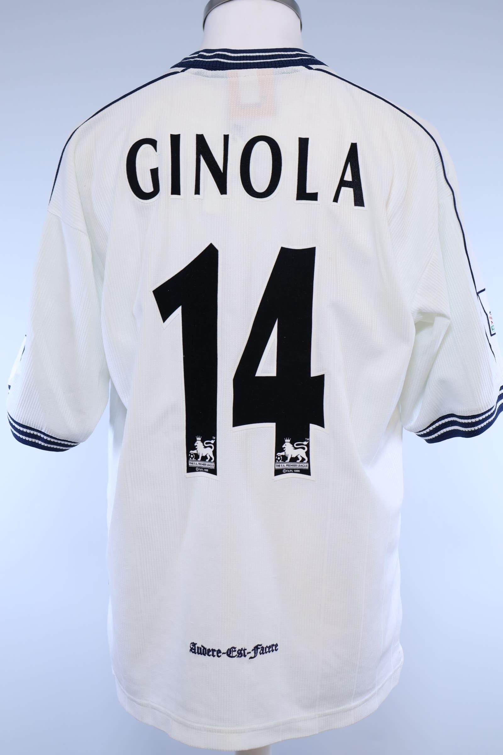Tottenham Hotspur 1997/99 Ginola #14 Home Shirt - MAuthentic Original Football Shirt