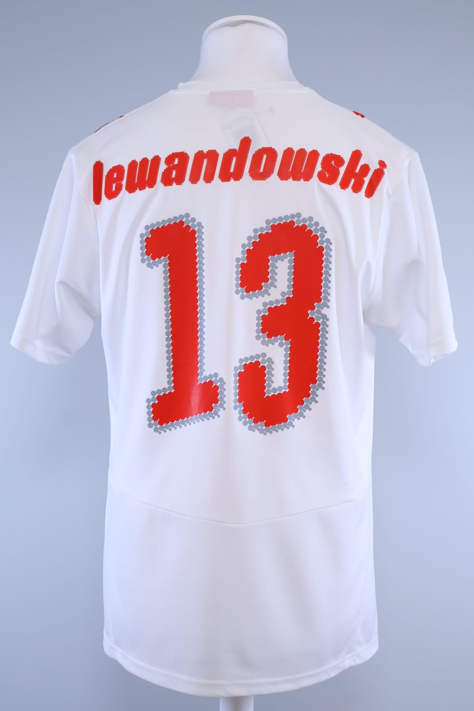 Poland 2007/09 Lewandowski #13 Home Shirt - MAuthentic Original Football Shirt