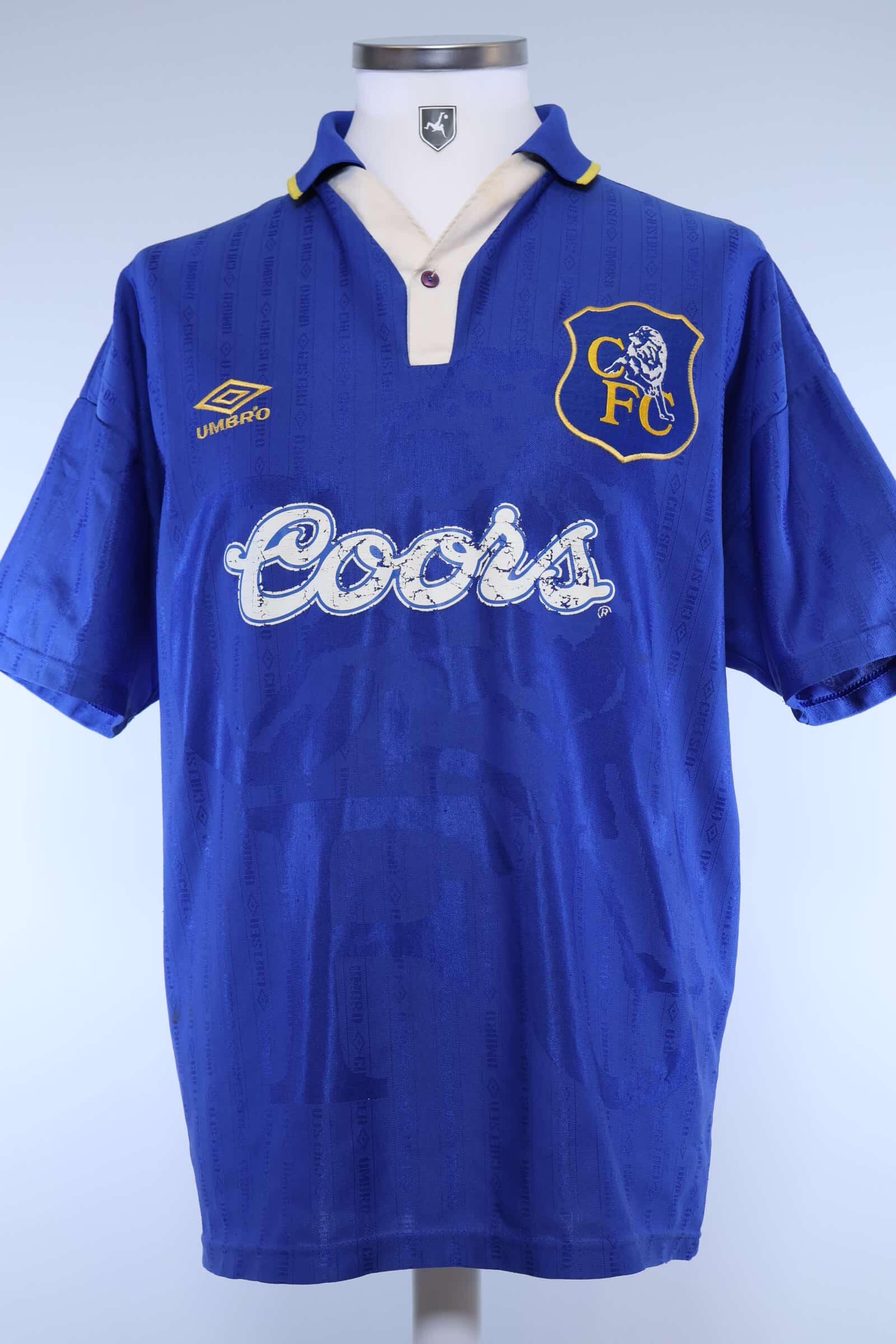 Chelsea 1995/96 Home Shirt - LAuthentic Original Football Shirt