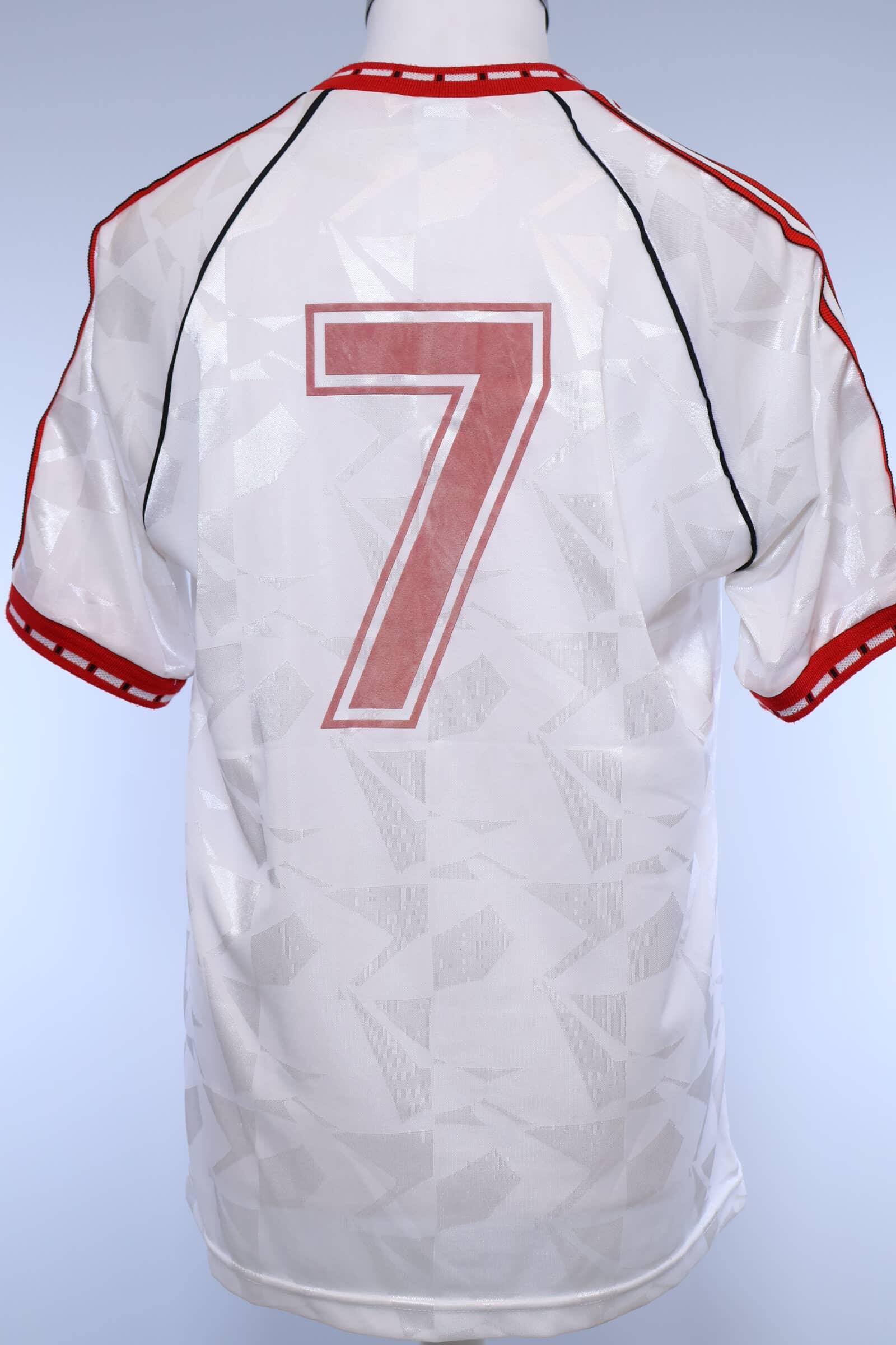 Manchester United 1991/91 Robson #7 Away Shirt - L Authenic Original Football Shirt