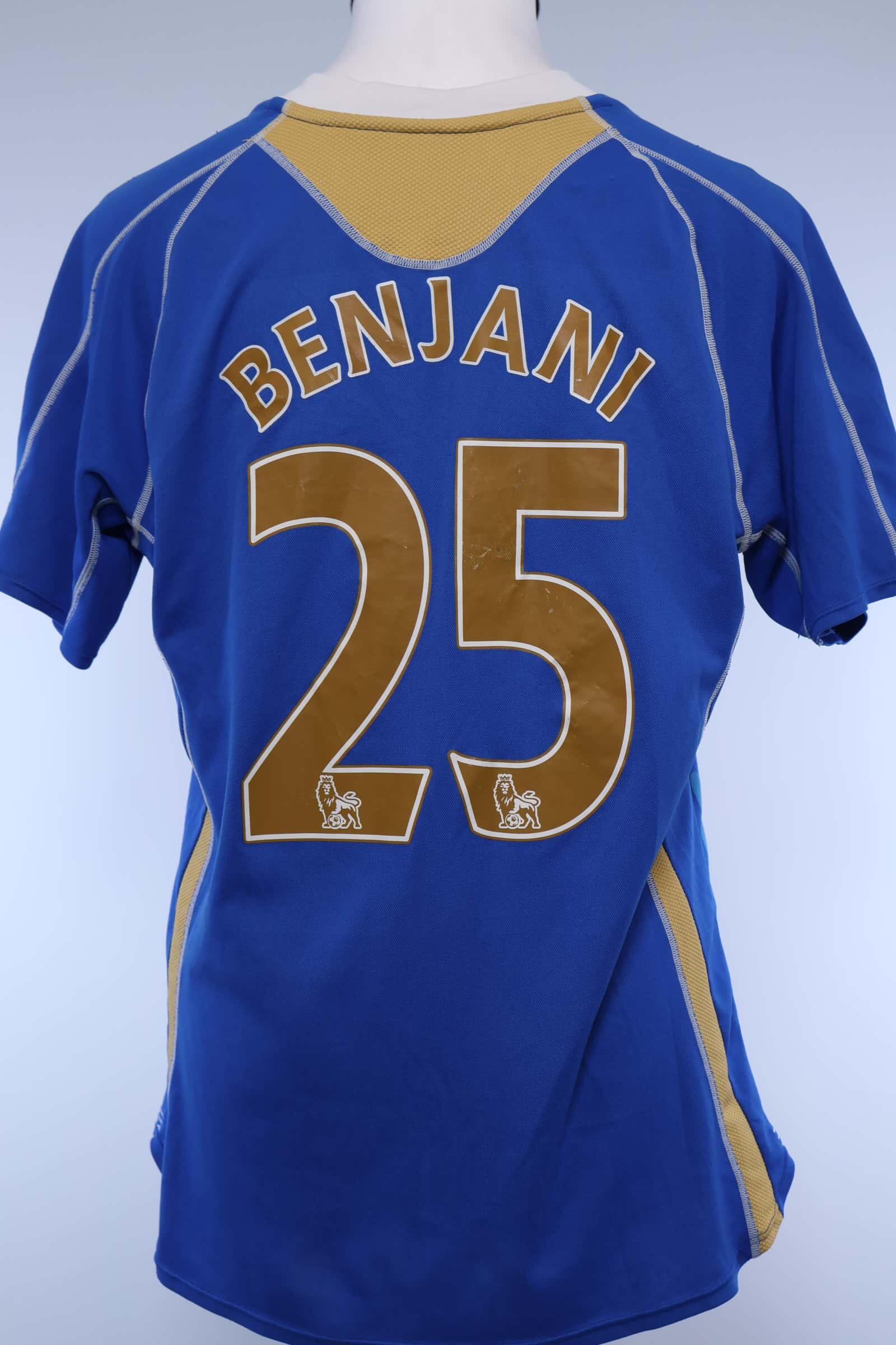 Portsmouth F.C 2007/08 Benjani #25 Home Shirt - MAuthentic Original Football Shirt