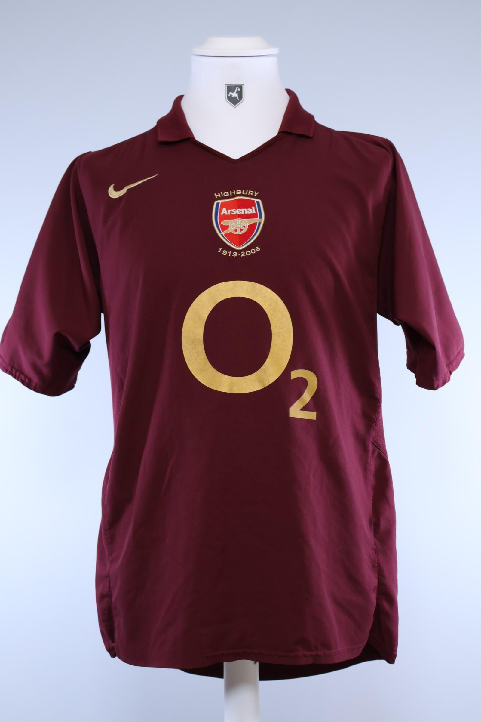 Arsenal 2005/06 Fàbregas #15 Home Shirt - M Authenic Original Football Shirt