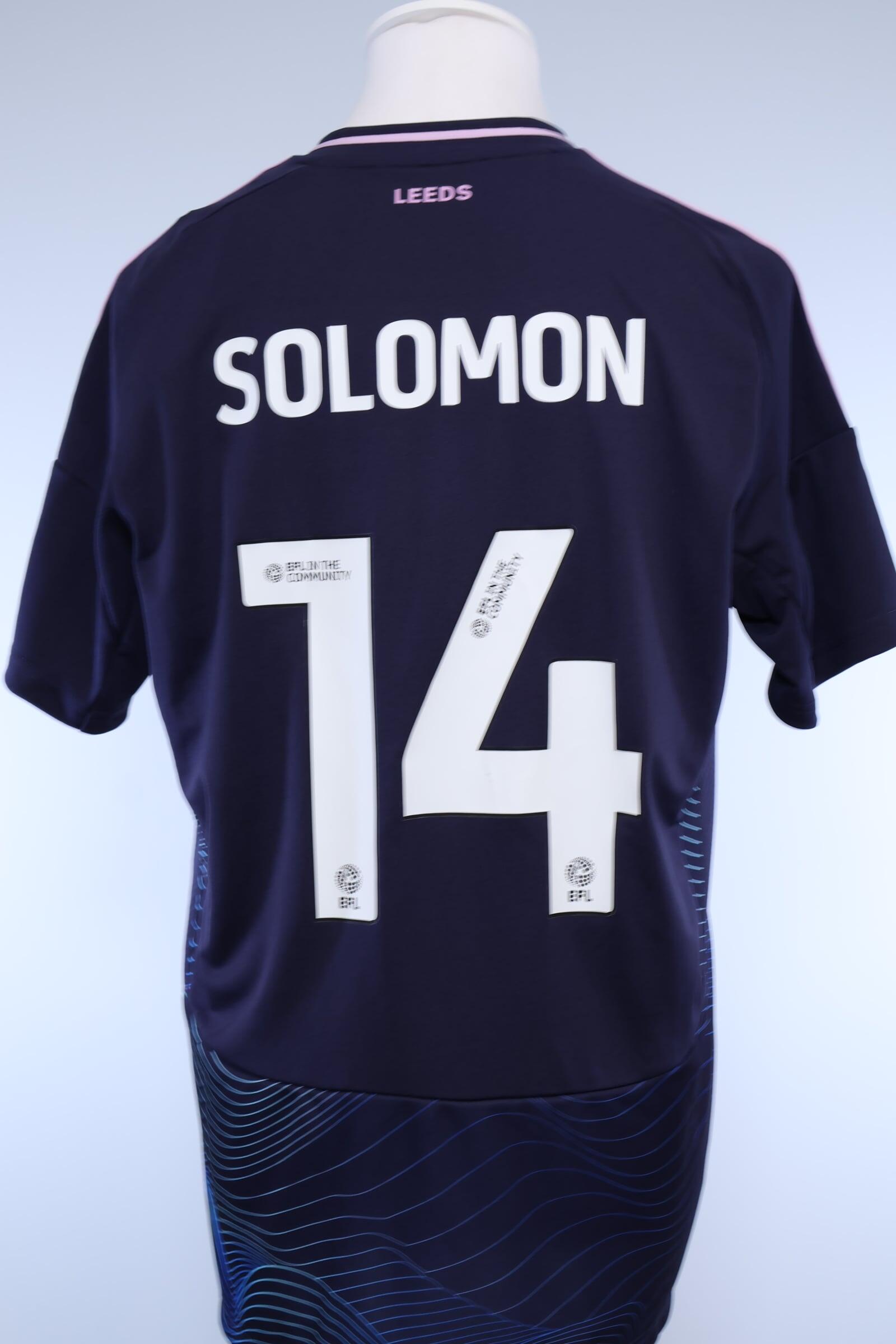Leeds United 2024/25 Solomon #14 Third Shirt - LAuthentic Original Football Shirt