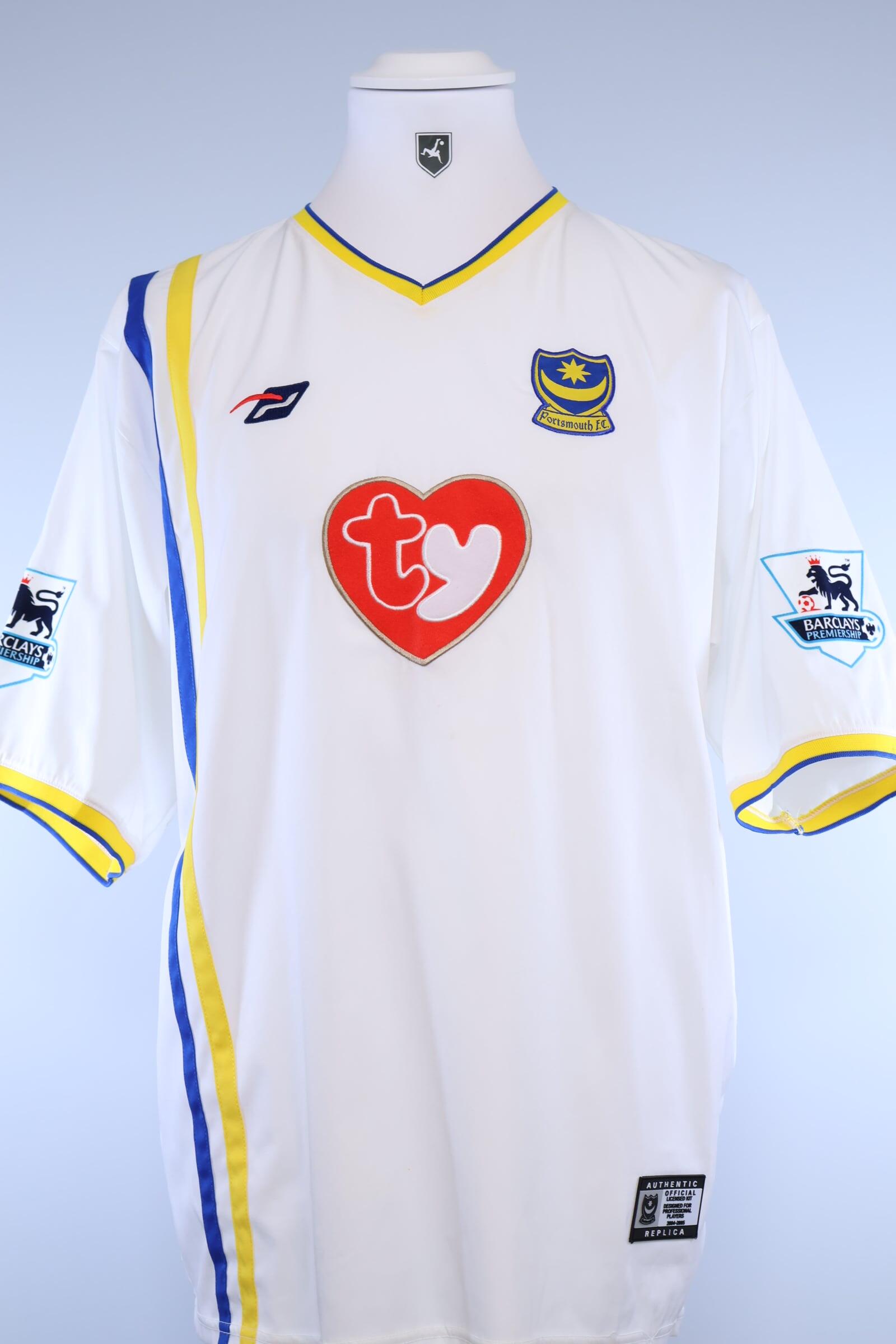 Portsmouth F.C 2003/04 Yakubu #20 Third Shirt - L Authenic Original Football Shirt
