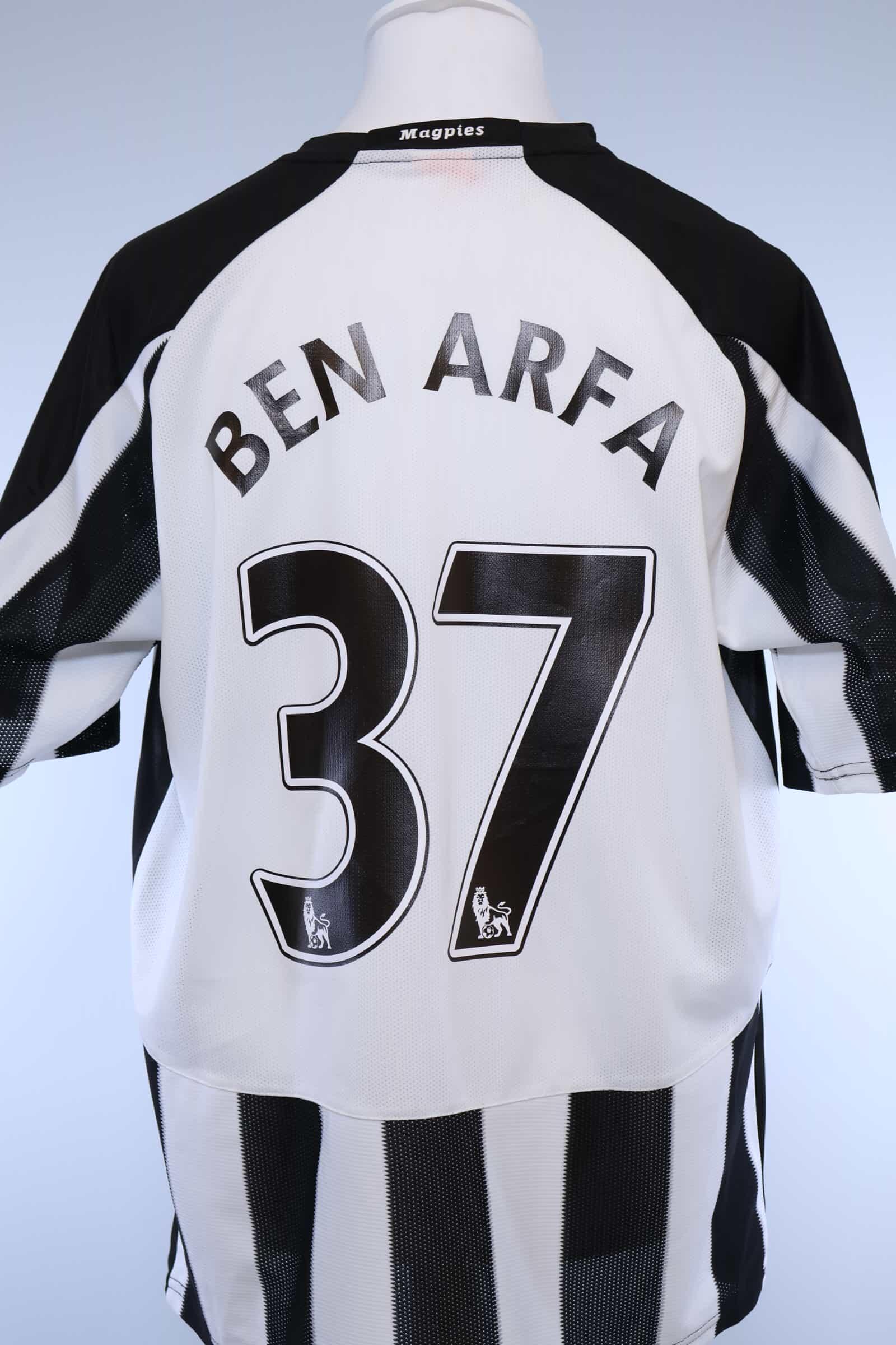 Newcastle United 2010/11 Ben Arfa #37 Home Shirt - LAuthentic Original Football Shirt