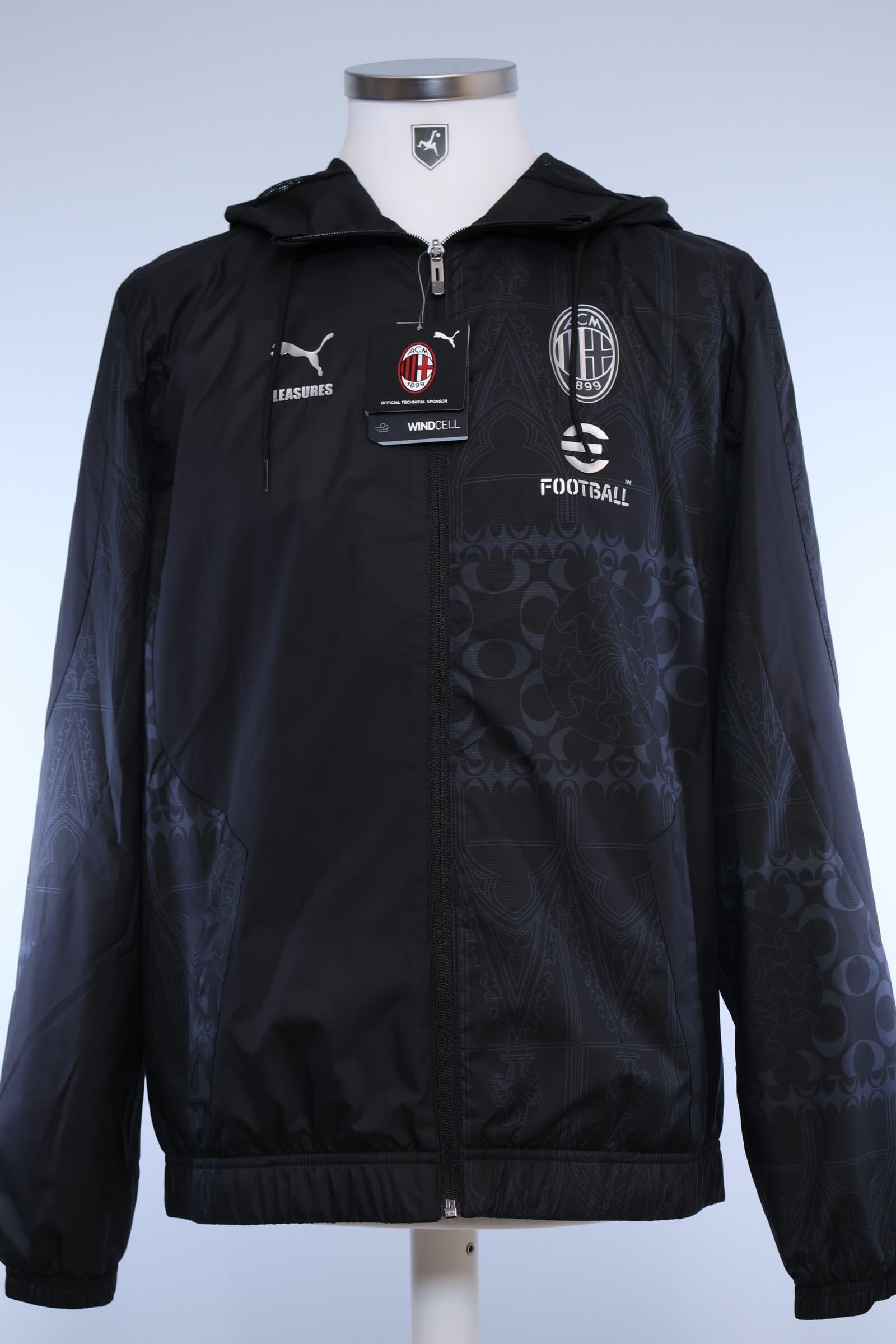 Ac Milan 2023/24 Ac Milan X Pleasures Pre-Match Jacket - MAuthentic Original Football Shirt