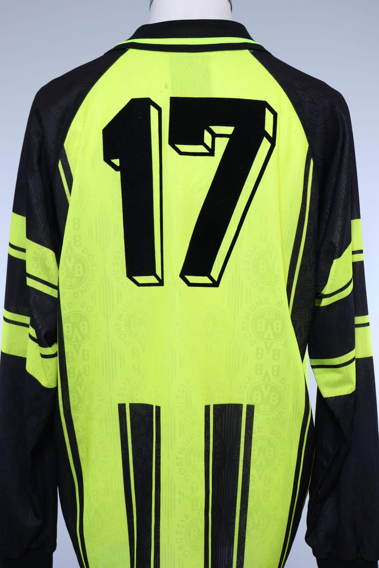 Borussia Dortmund 1996/97 #17 Home Shirt - XL Authenic Original Football Shirt