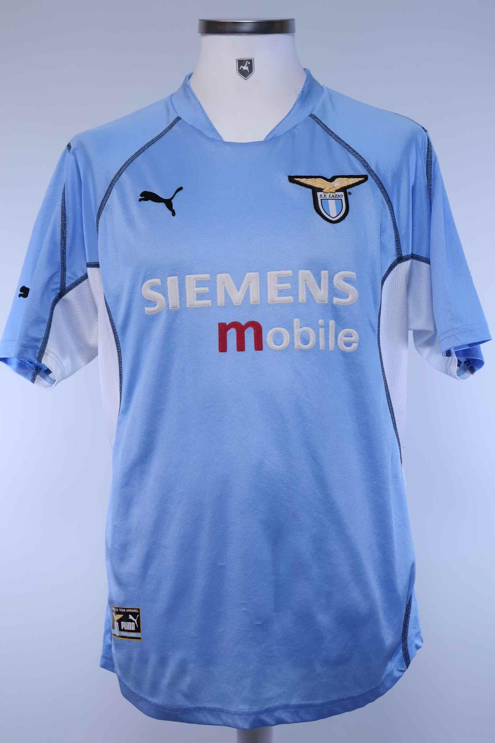S.S Lazio 2001/02 Home Shirt - LAuthentic Original Football Shirt