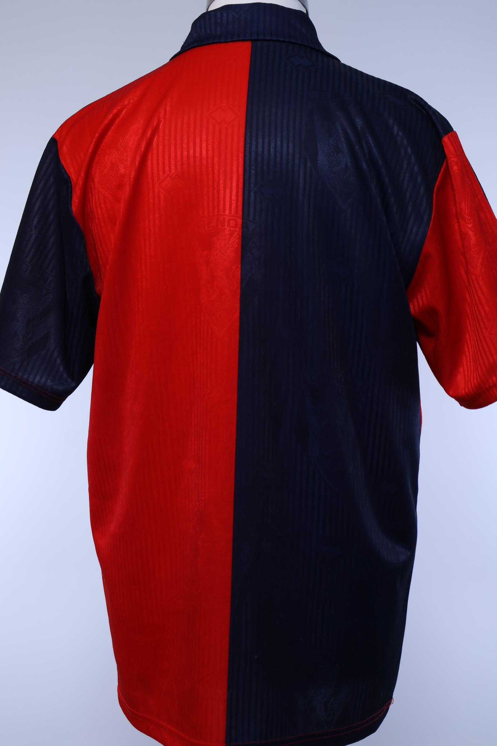 Genoa 1990/91 Home Shirt - L Authenic Original Football Shirt