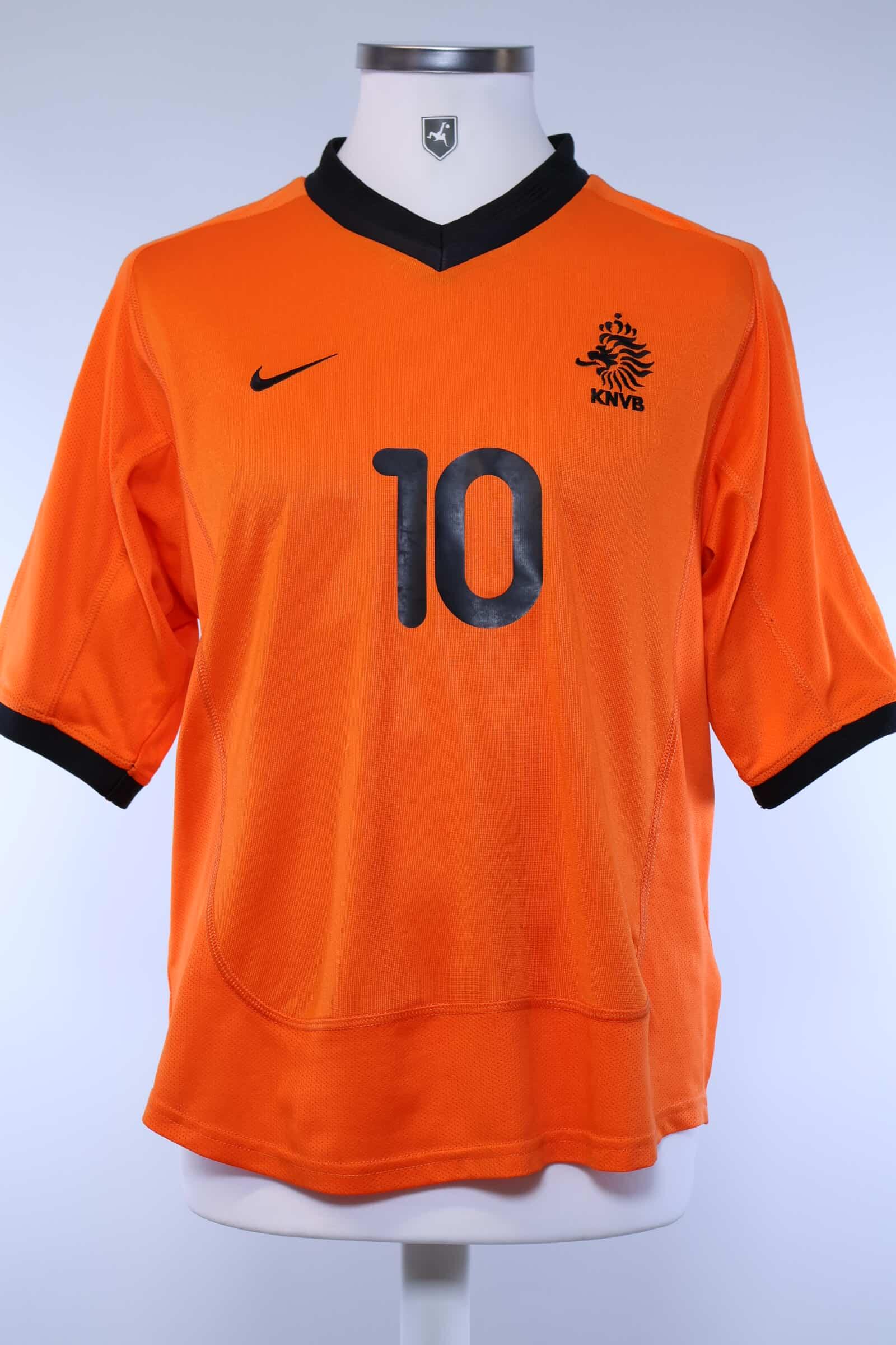 Netherlands 2000/02 Bergkamp #10 Home Shirt - MAuthentic Original Football Shirt