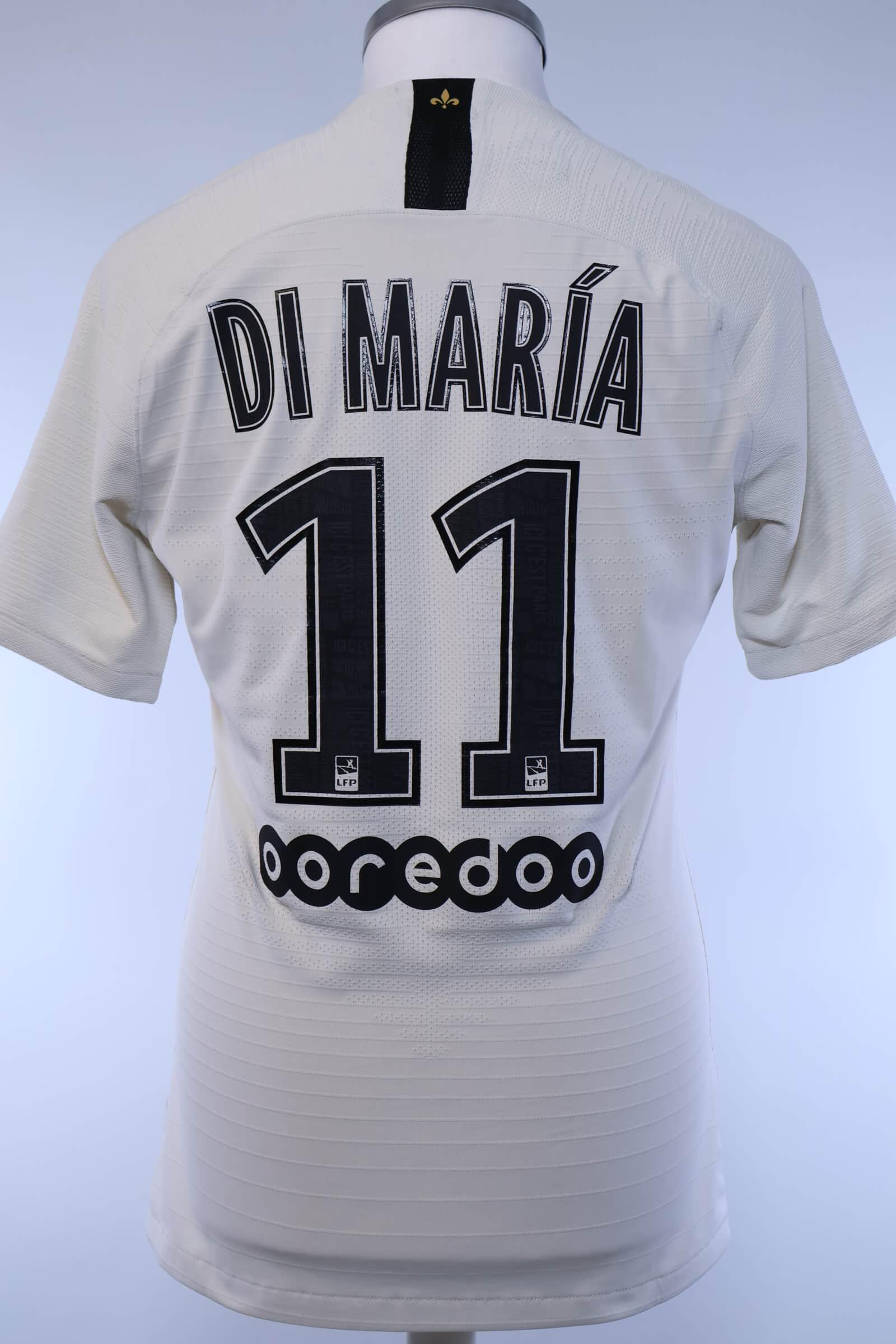 Paris Saint-Germain F.C 2018/19 Di María #11 Away Shirt - Player Issue - MAuthentic Original Football Shirt