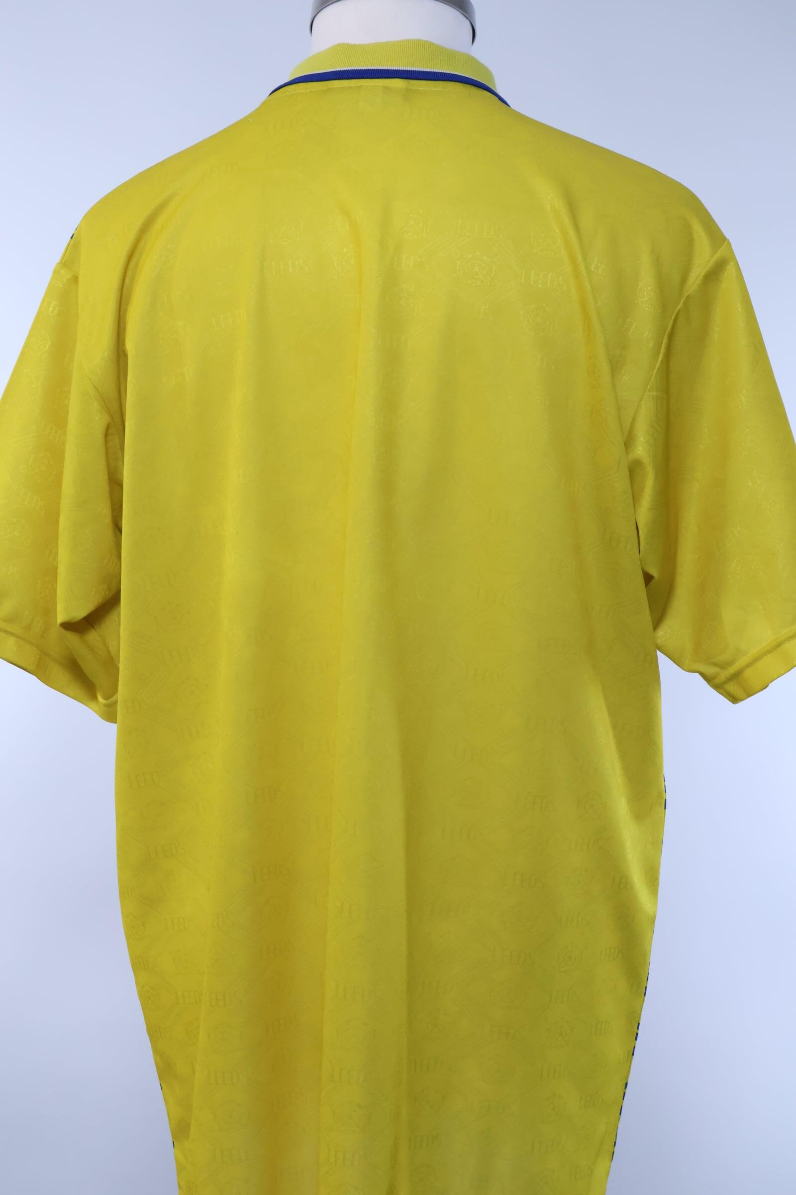 Leeds United 1992/93 Third Shirt (Score Draw Licensed Remake) - XL Authenic Original Football Shirt