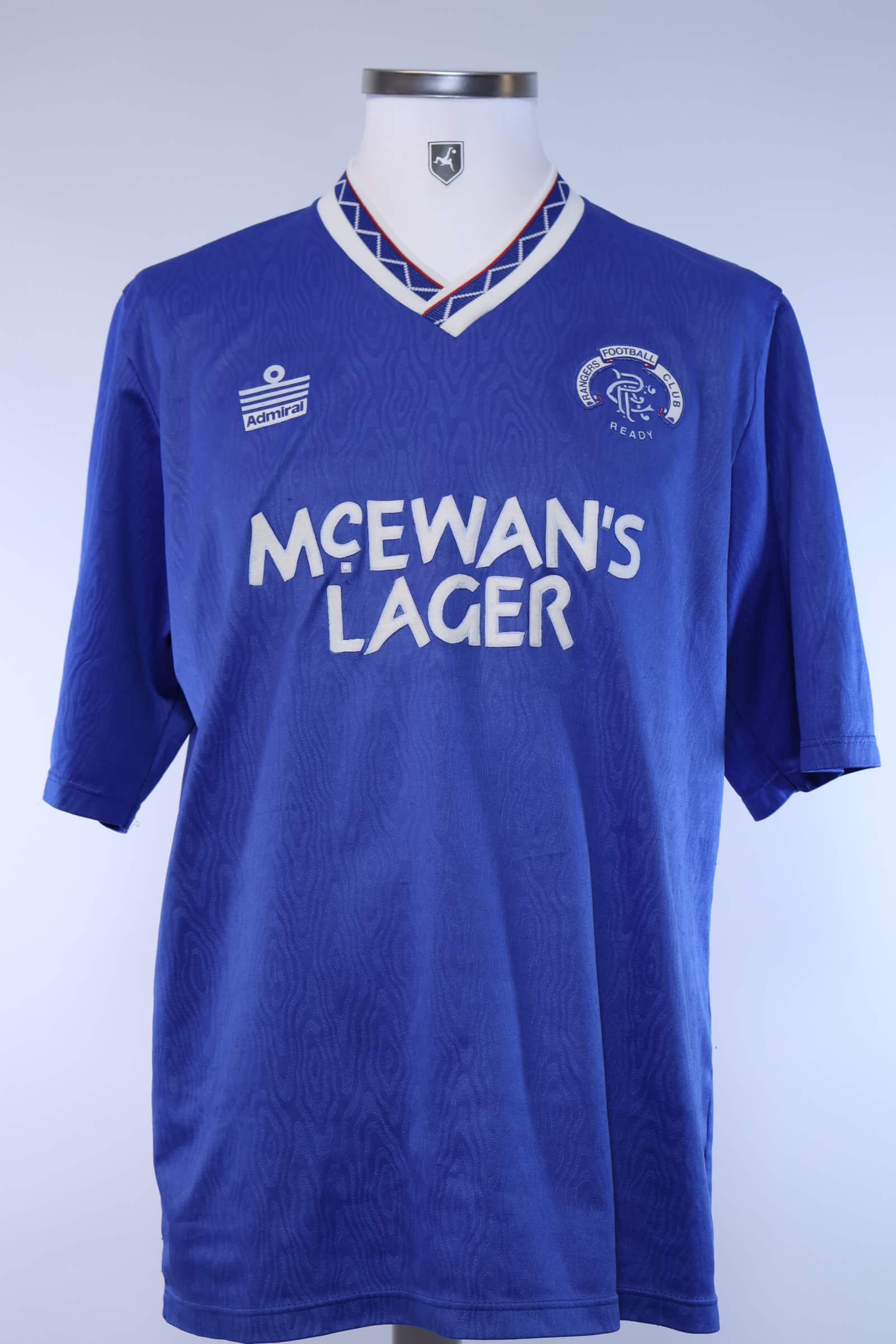Rangers FC 1990/92 Home Shirt - LAuthentic Original Football Shirt