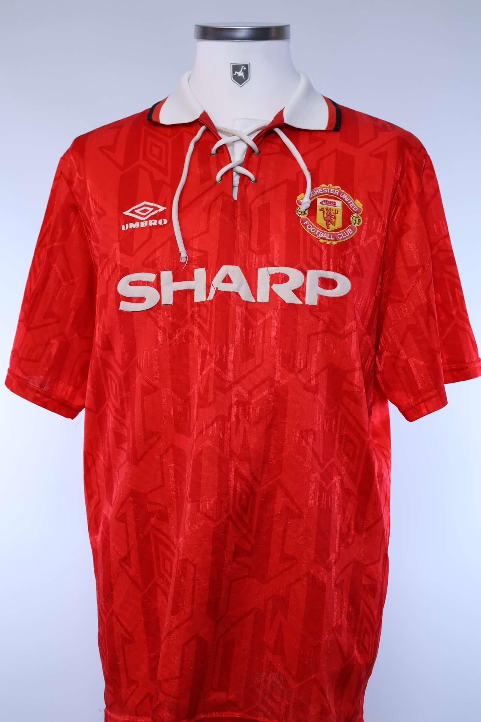 Manchester United 1992/93 #7 Home Shirt - XLAuthentic Original Football Shirt