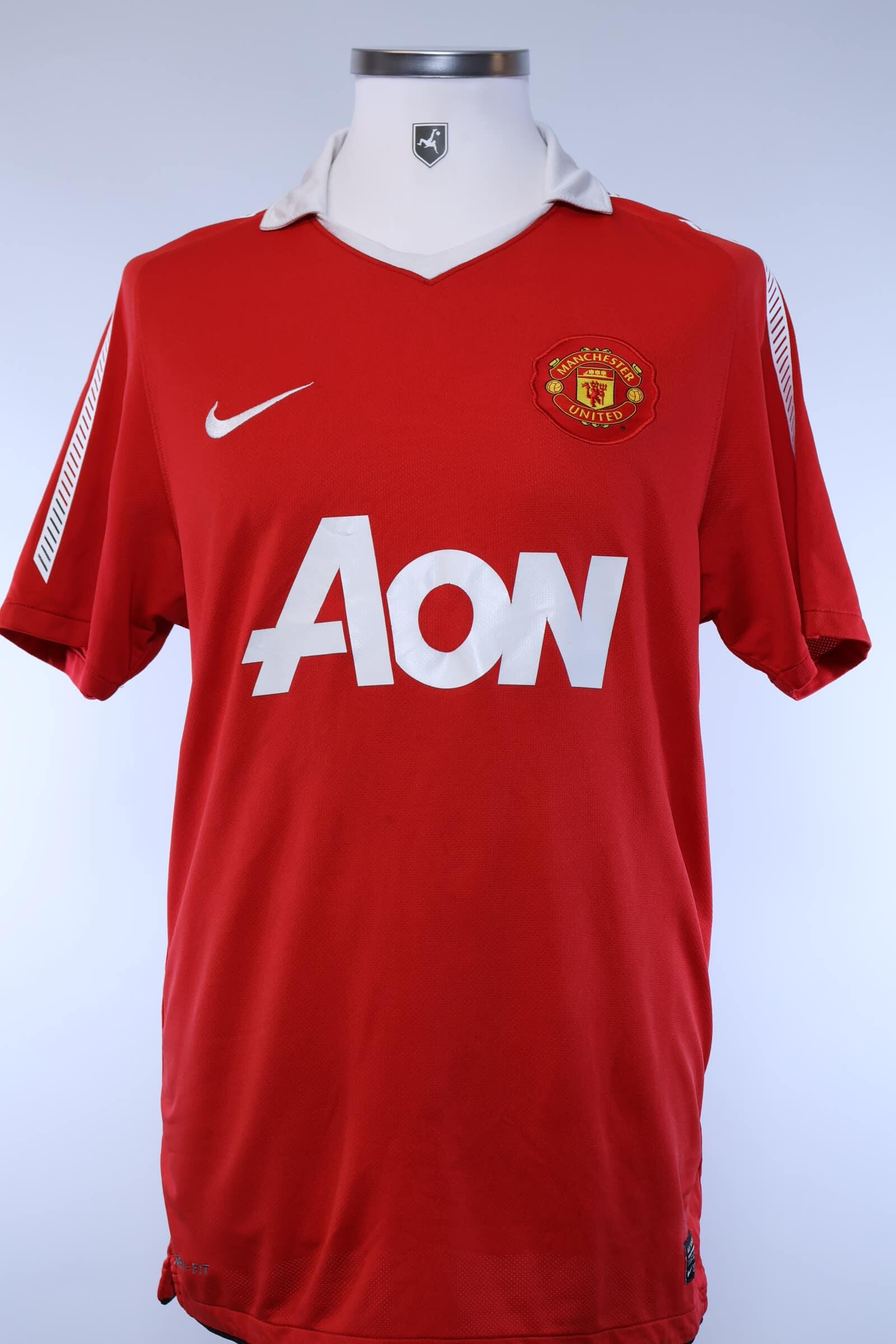 Manchester United 2010/11 Anderson #8 Home Shirt - M Authenic Original Football Shirt