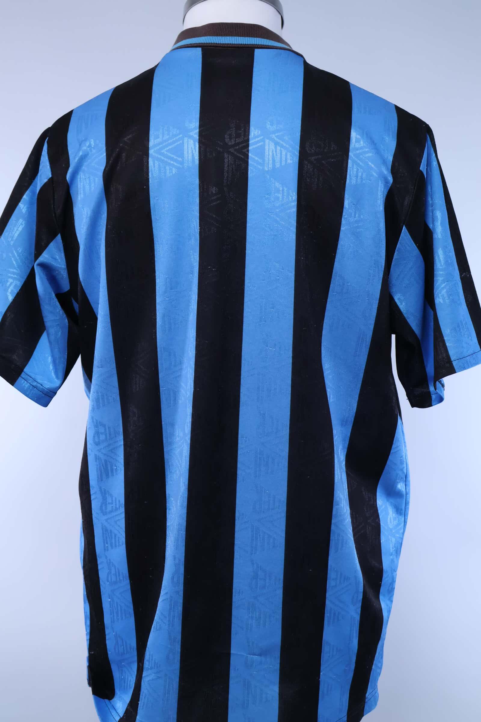 Inter Milan 1992/94 Home Shirt - L Authenic Original Football Shirt