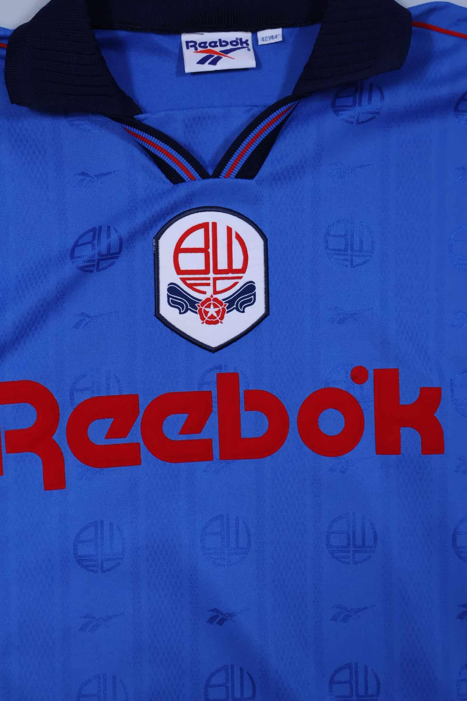Bolton Wanderers Fc 1995/97 Away Shirt - XL Authenic Original Football Shirt