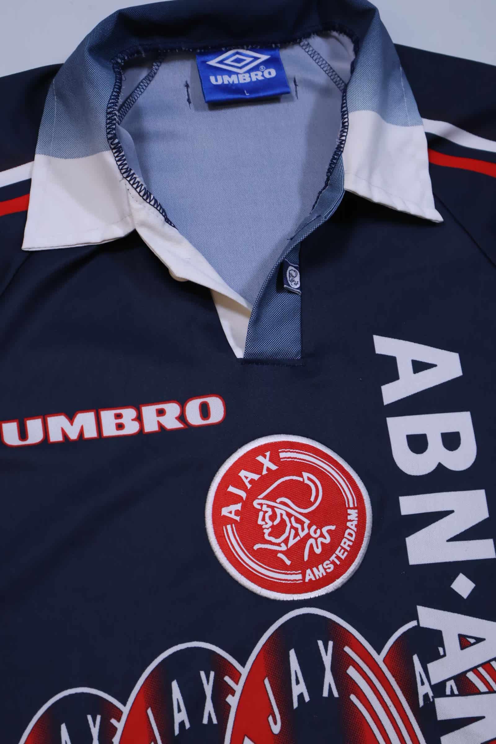 Ajax 1997/98 Away Shirt - L Authenic Original Football Shirt