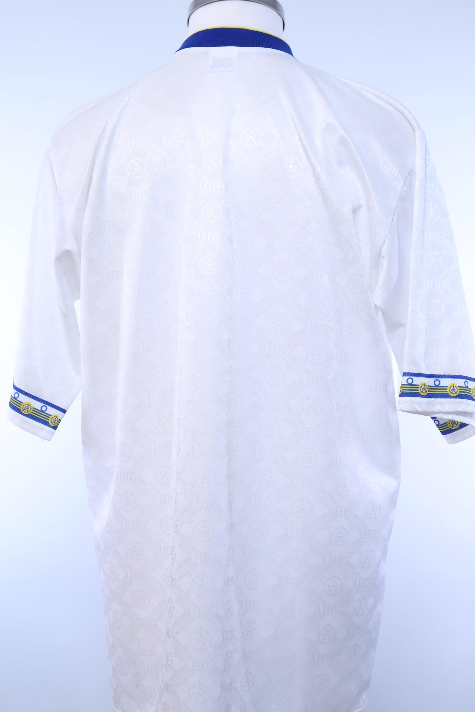 Leeds United 1992/93 Home Shirt - L Authenic Original Football Shirt