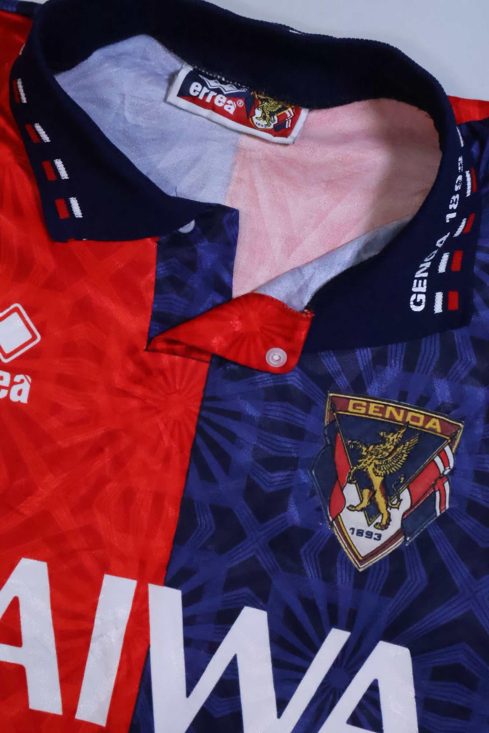 Genoa 1992/94 Home Shirt - S Authenic Original Football Shirt