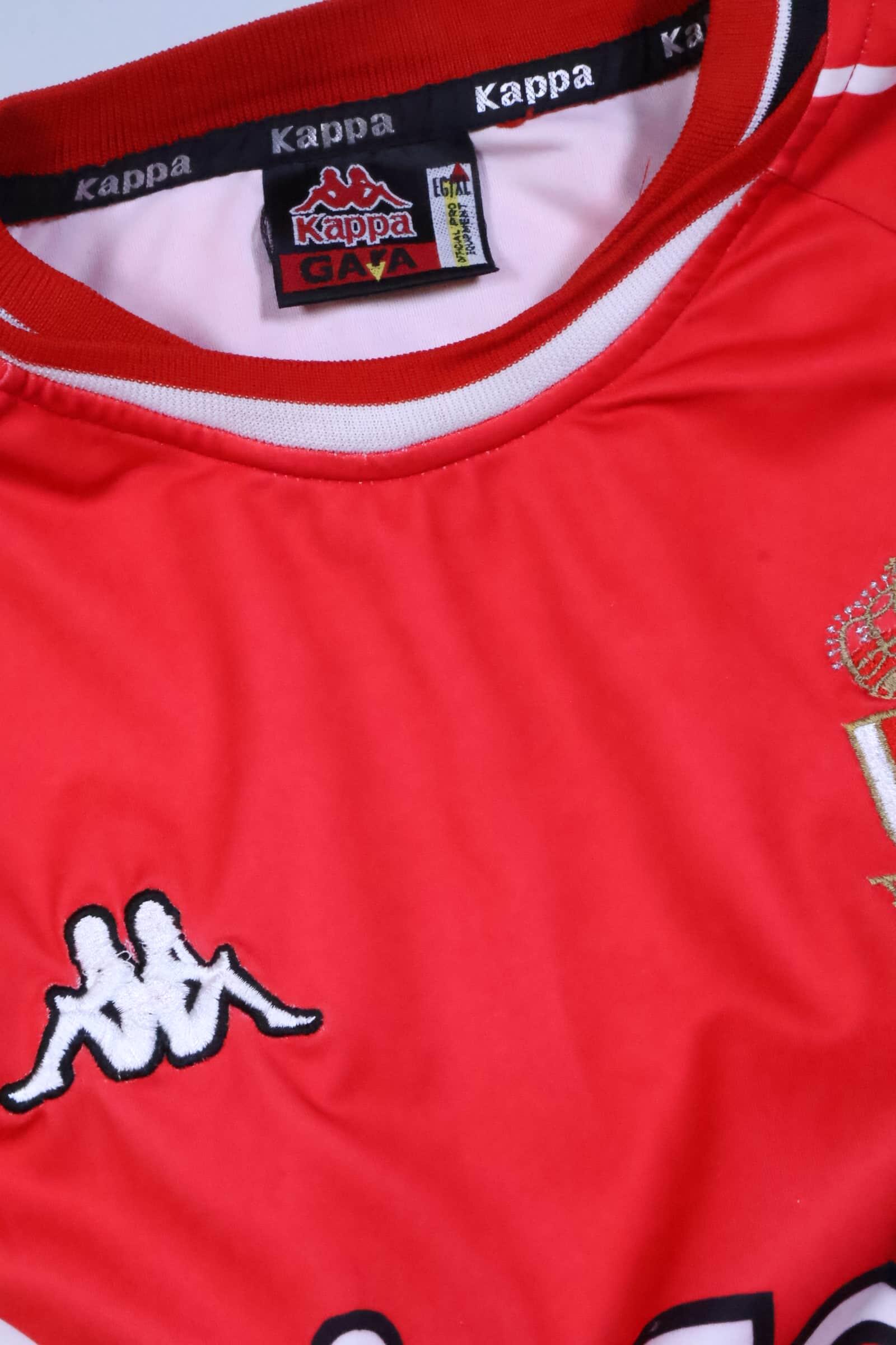 As Monaco 1999/01 Marquez #4 Home Shirt - XL Authenic Original Football Shirt