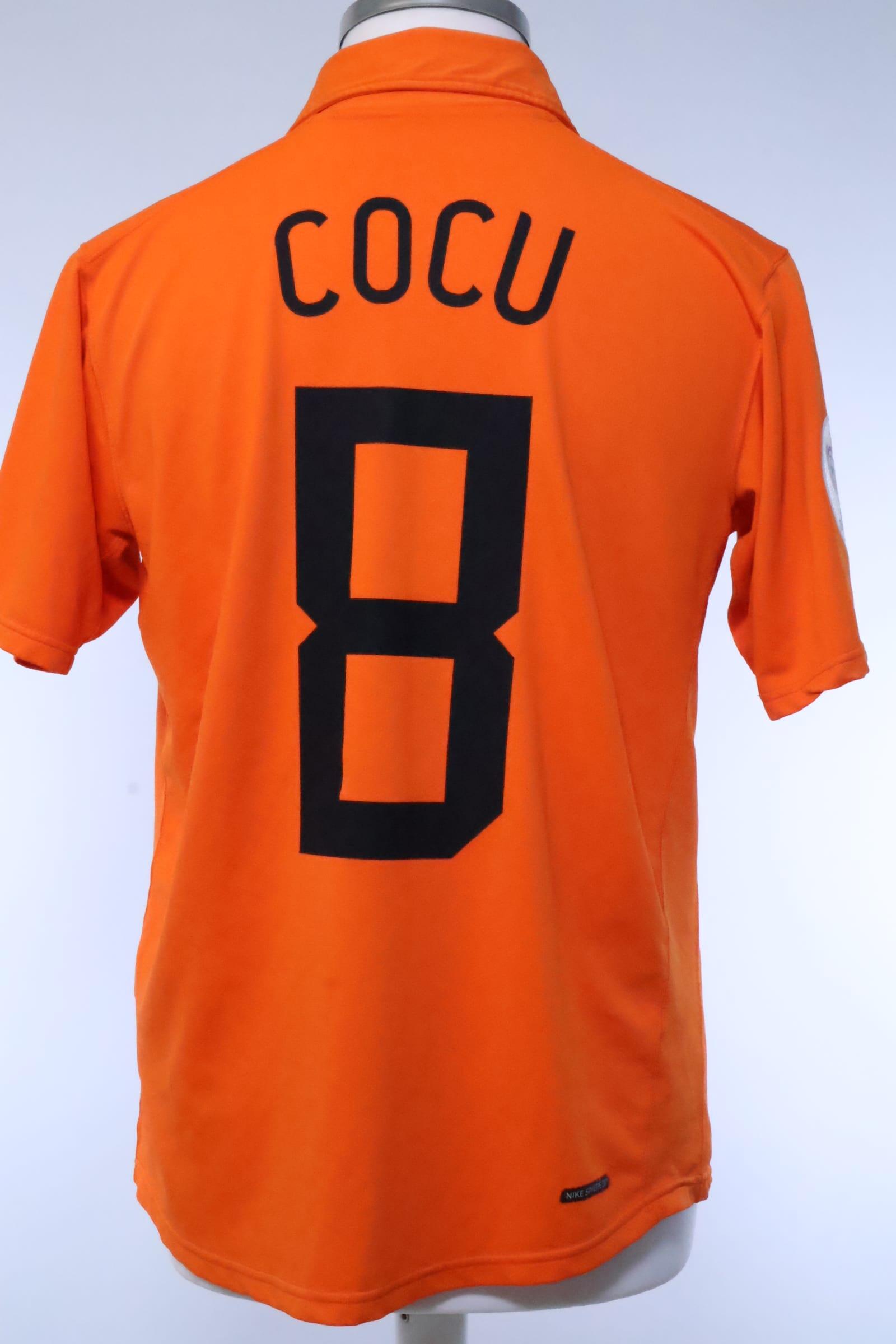 Netherlands 2006/ Cocu #8 Fifa World Cup Home Shirt - M Authenic Original Football Shirt