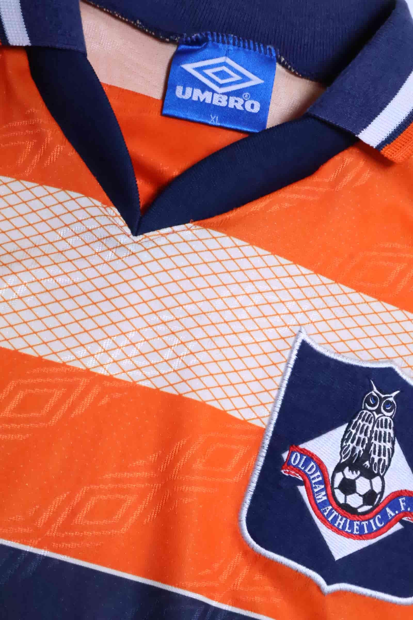 Oldham Athletic 1994/95 Away Shirt - XL Authenic Original Football Shirt