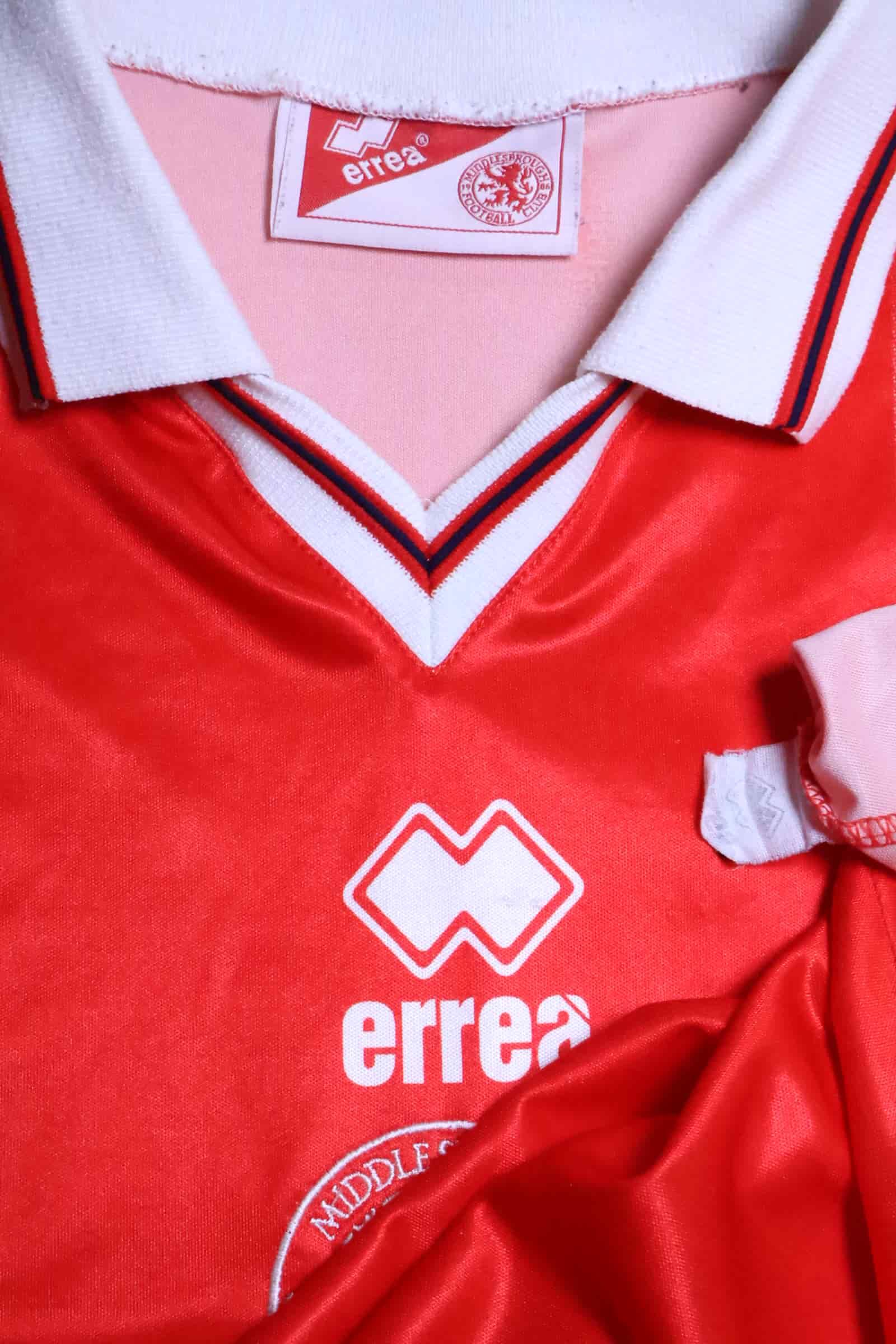 Middlesbrough 1998/99 Home Shirt - L Authenic Original Football Shirt