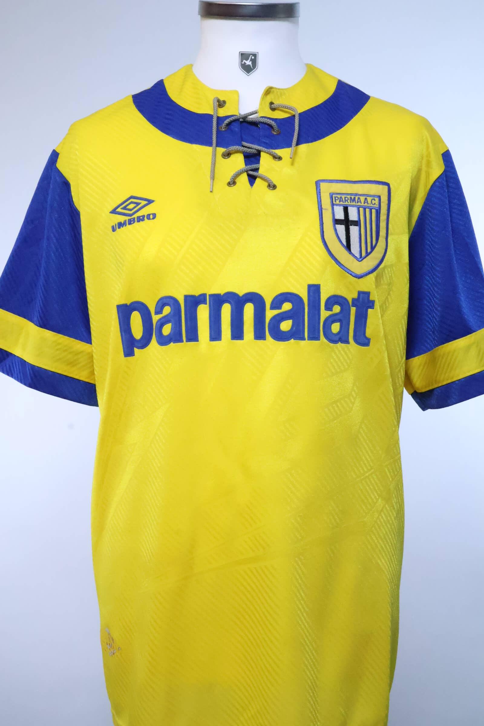 Parma 1993/95 Zola #10 Away Shirt - L- FRONT