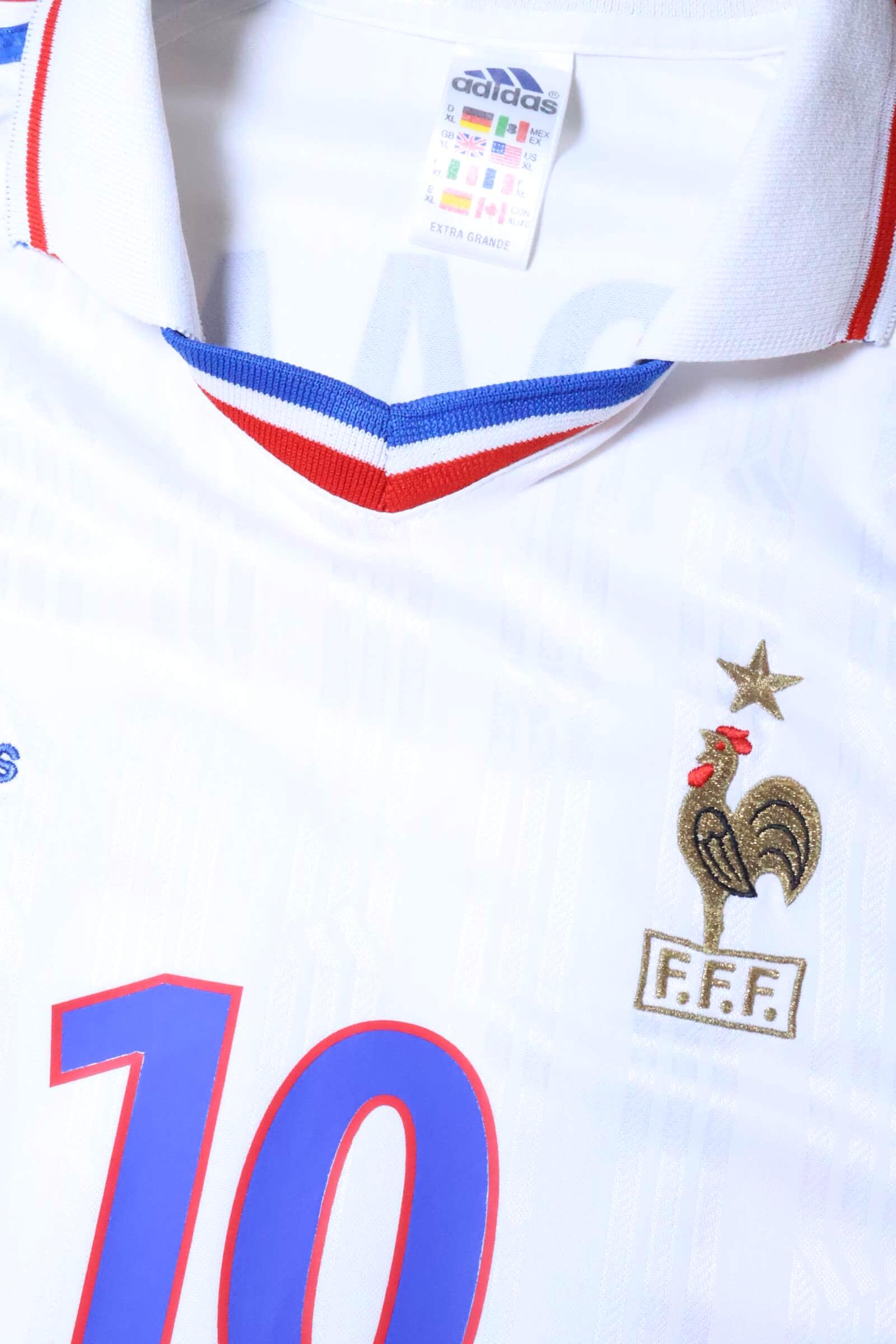 France 2000/02 Zidane #10 Away Shirt - XL- TAGS