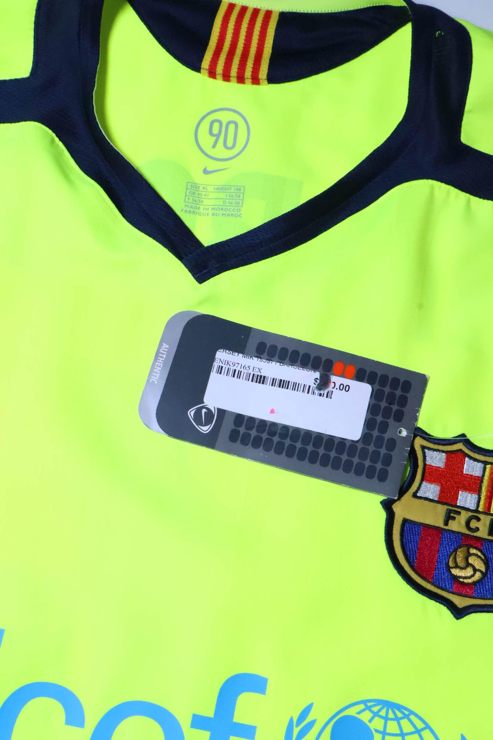Barcelona 2006/07 Marquez #4 Away Shirt - XL- TAGS