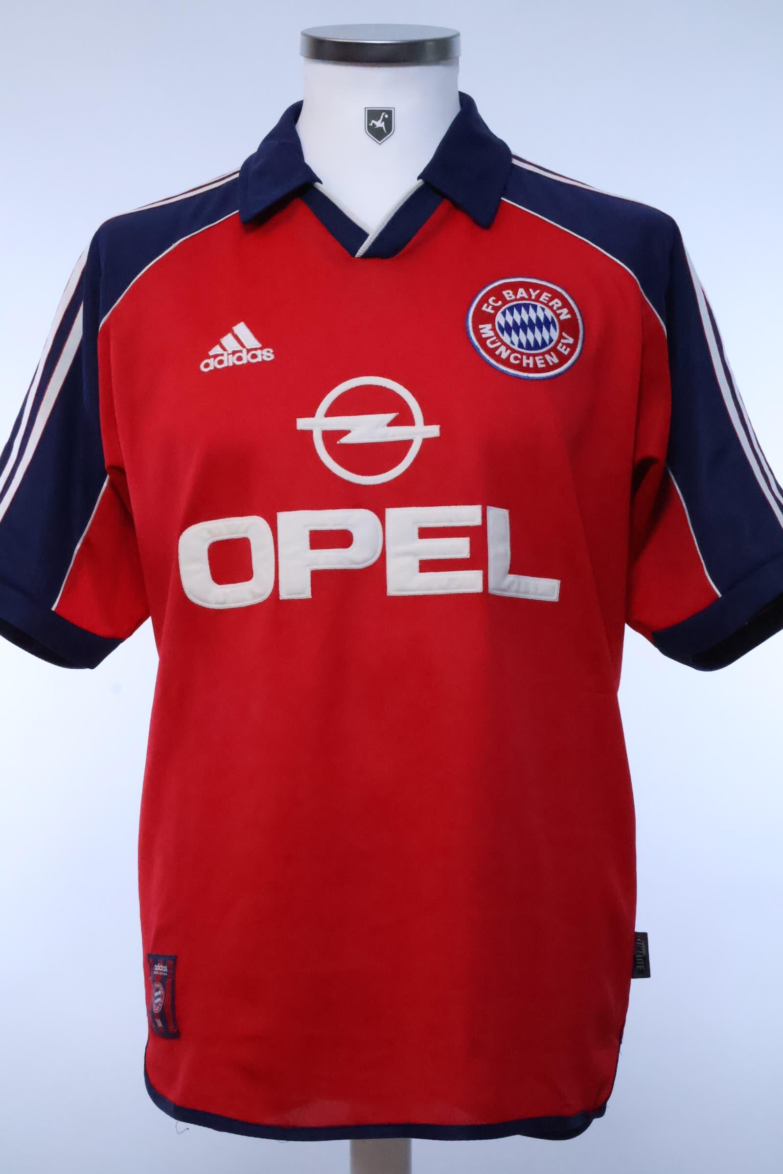 Bayern Munich 1999/01 Scholl #7 Home Shirt - L- BACK