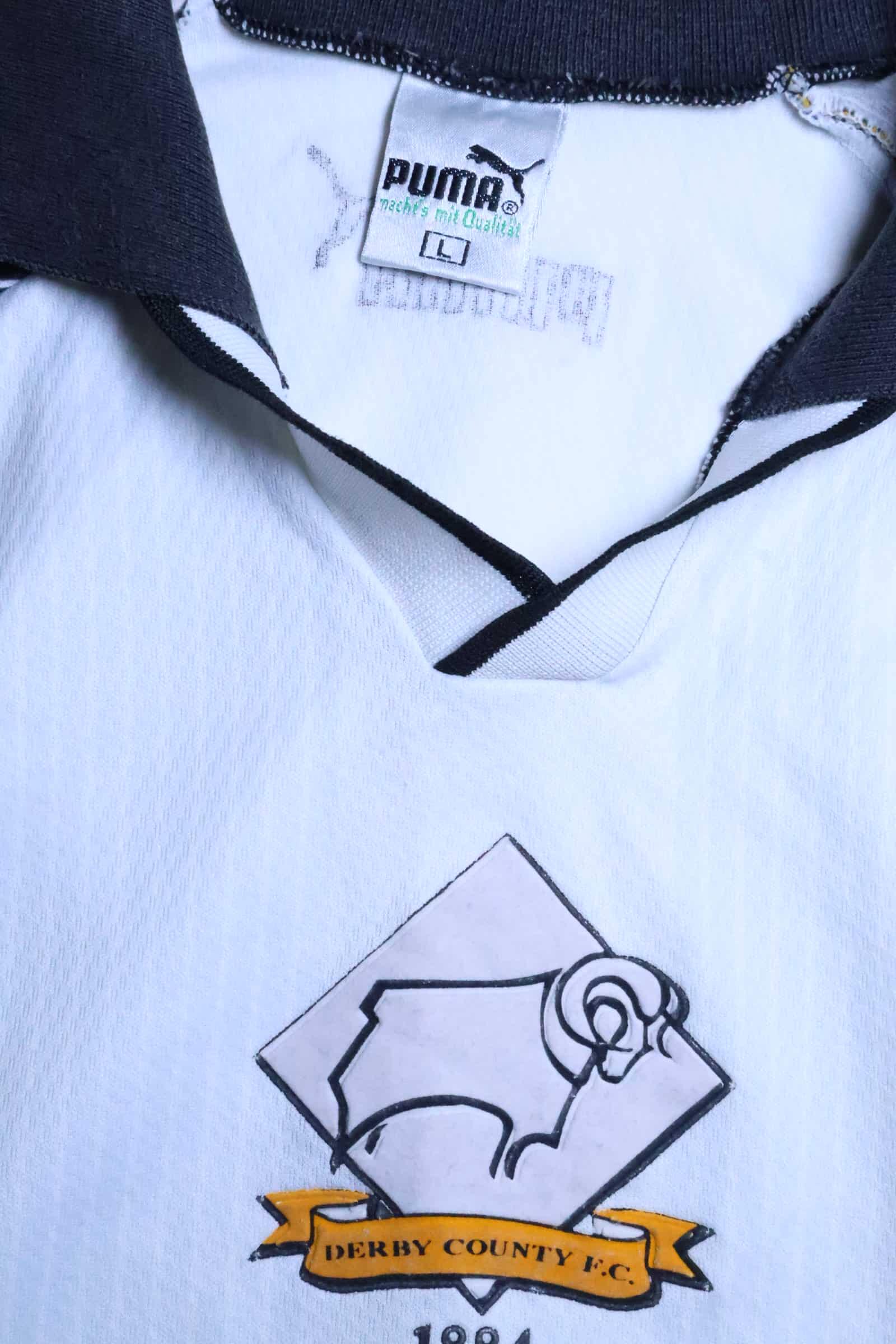 Derby County 1996/97 Home Shirt - L- TAGS