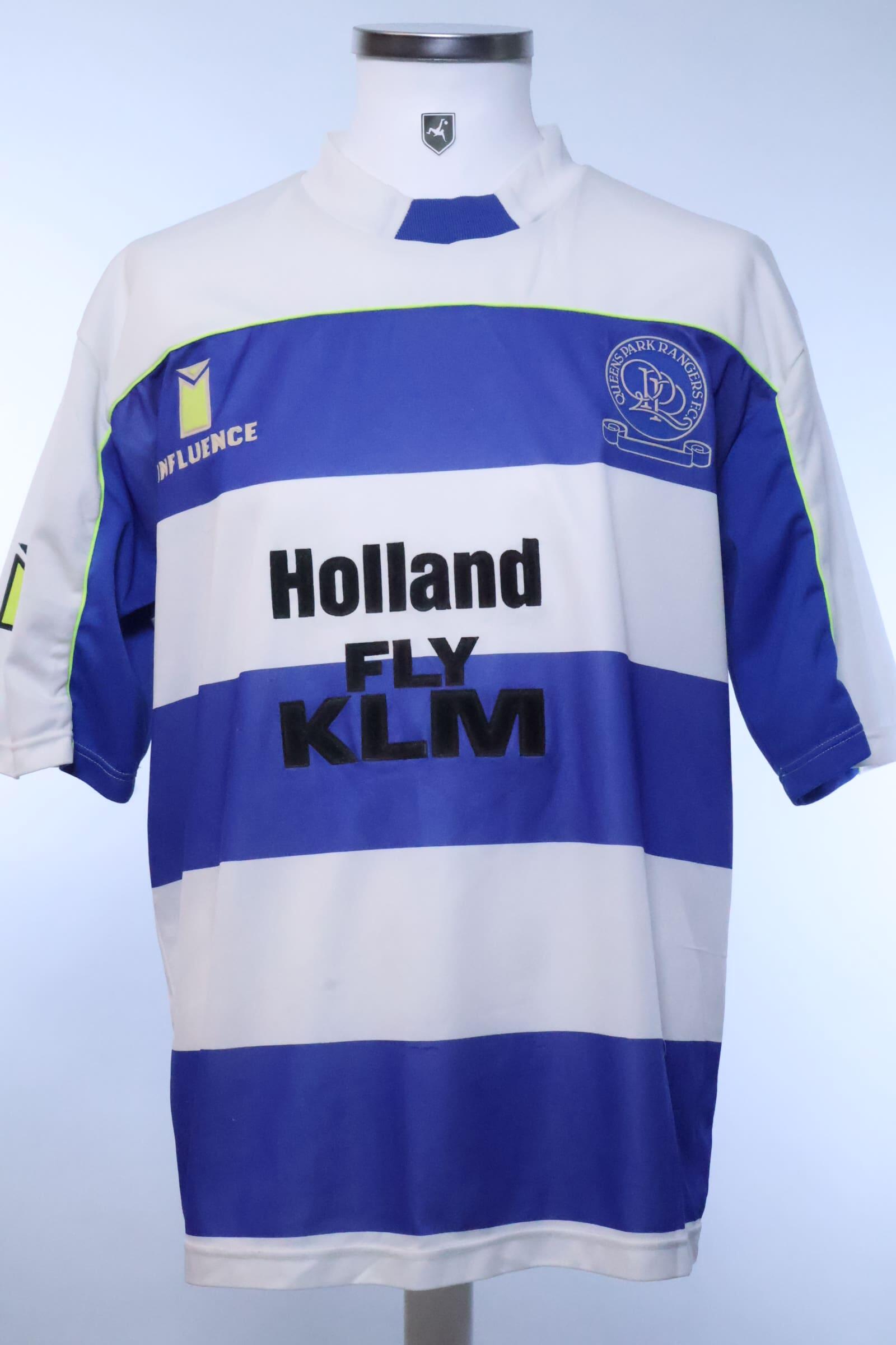 Queens Park Rangers 1989/90 Home Shirt - L- FRONT