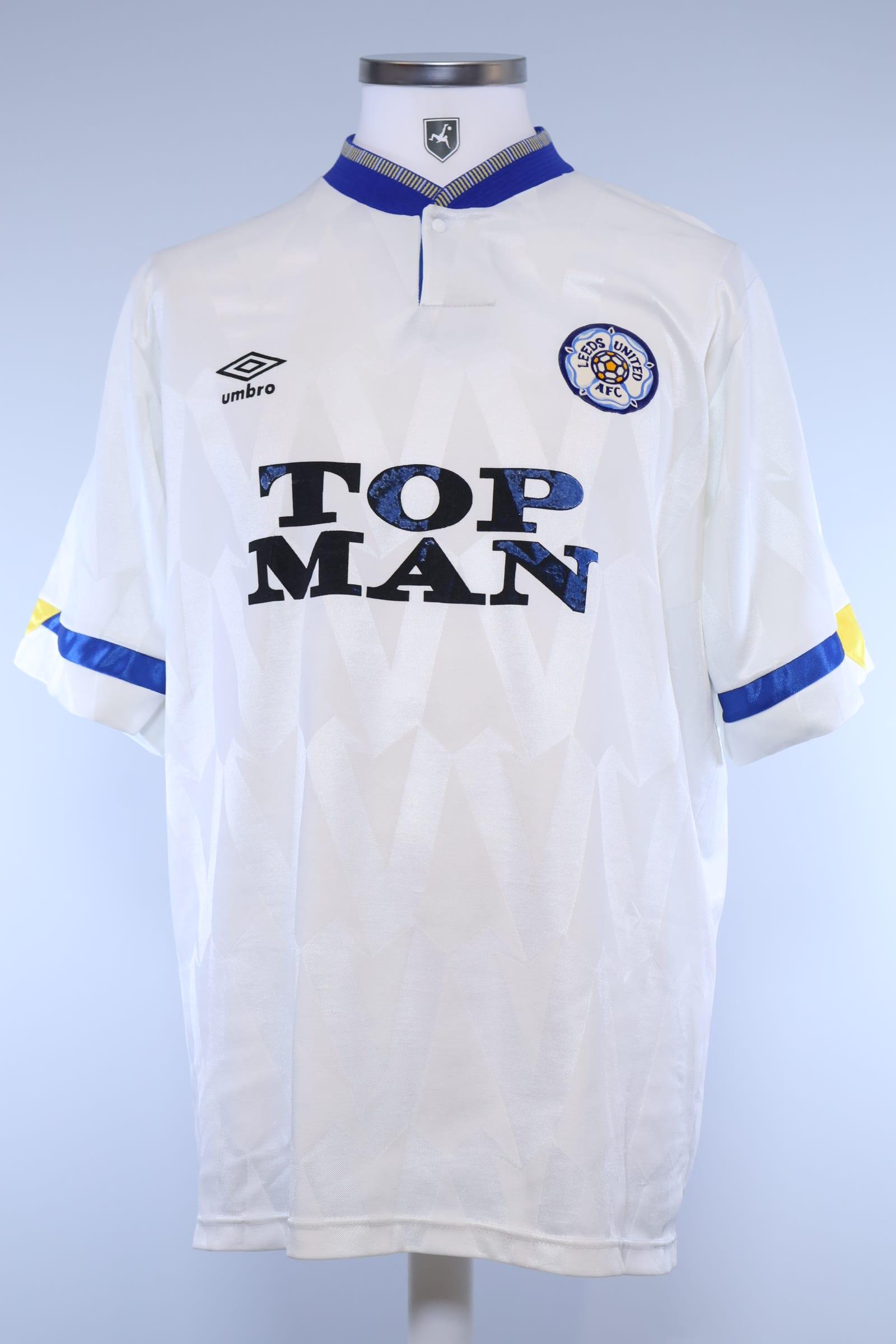 Leeds United 1990/92 Home Shirt - XL- FRONT