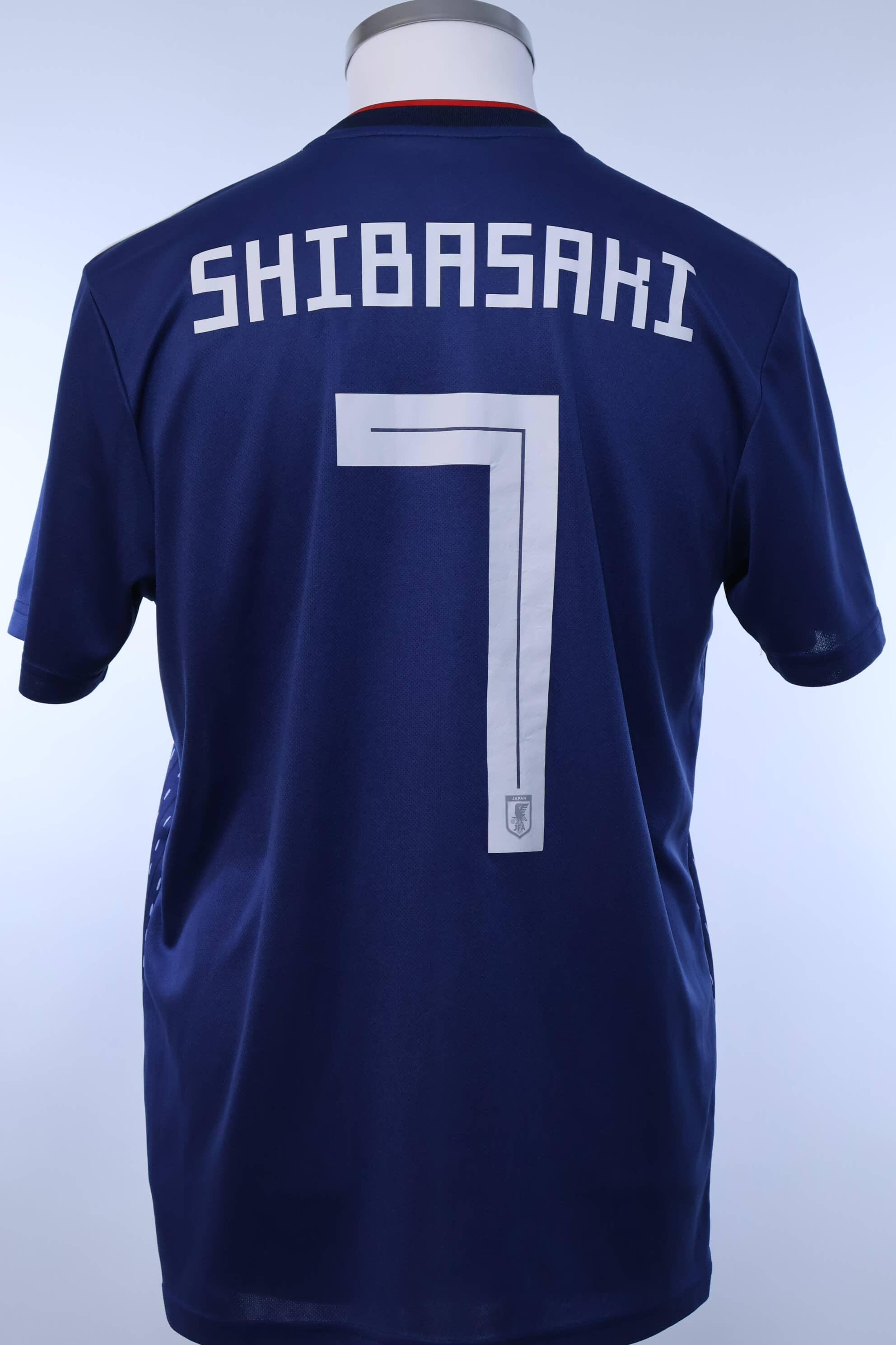 Japan 2018/19 Shibasahi #7 Home Shirt - M- FRONT
