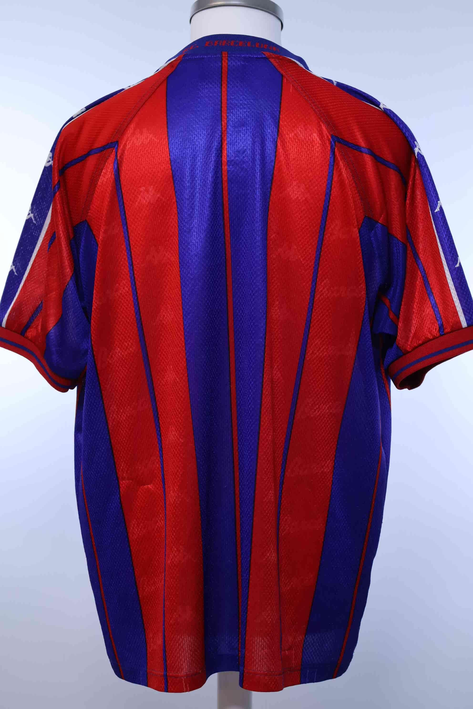 Barcelona 1997/98 Home Shirt - XL- BACK