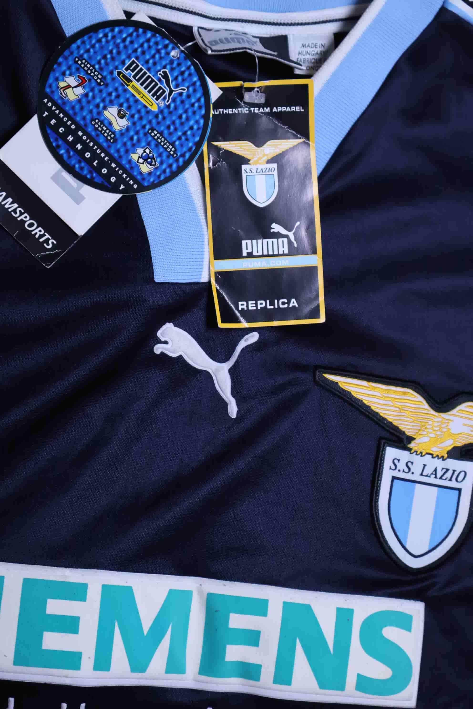 S.S Lazio 2000/01 Away Shirt - L- TAGS