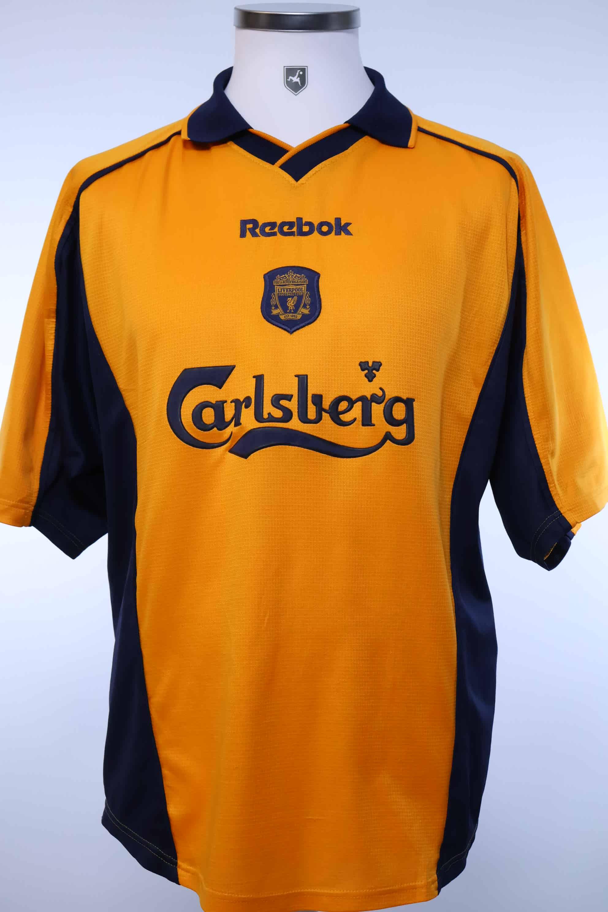 Liverpool F.C Heskey #8 2000/02 Away Shirt - L- BACK