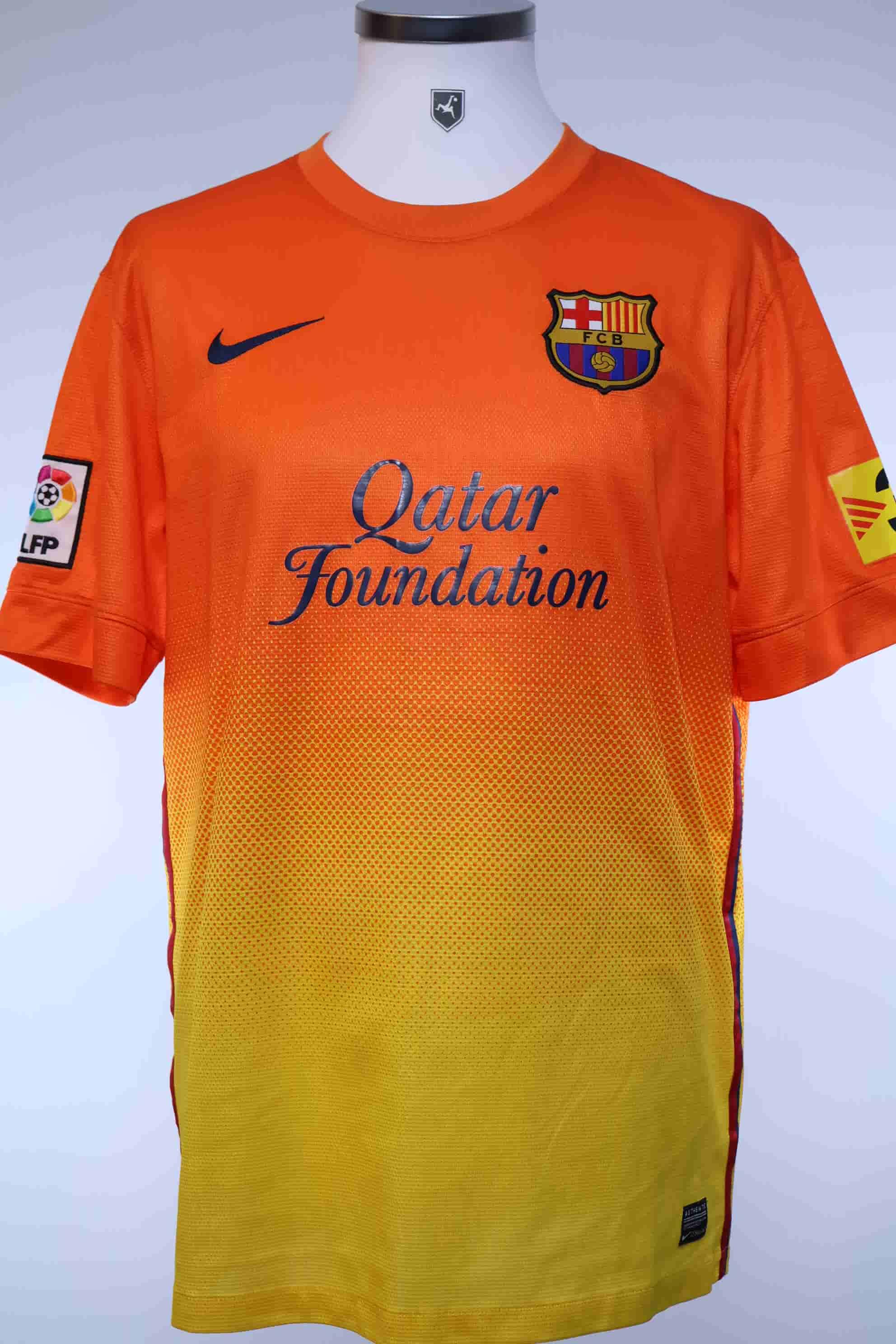 Barcelona 2012/13 Away Shirt - L- FRONT