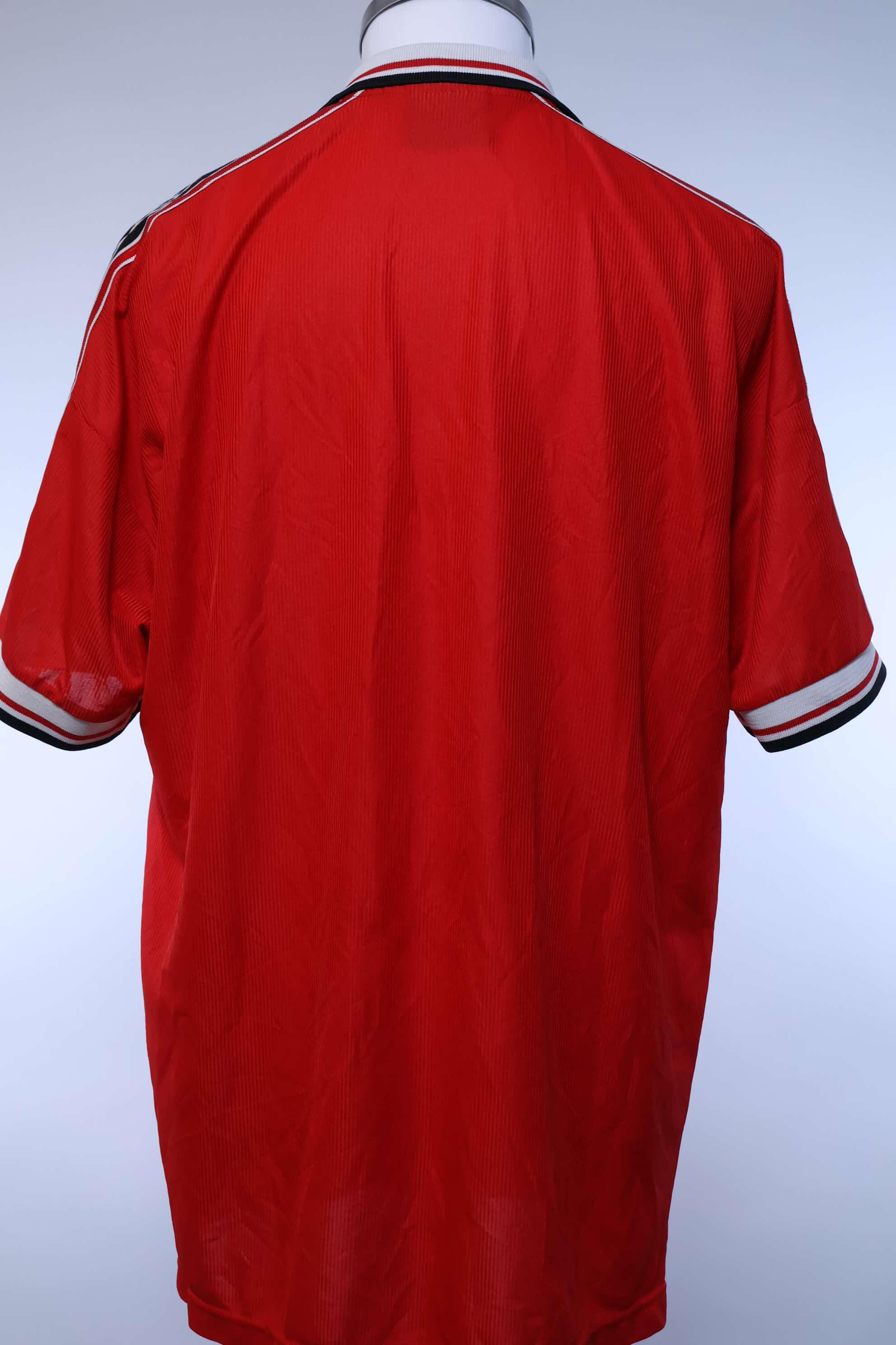Manchester United 1998/00 Home Shirt - XL- BACK