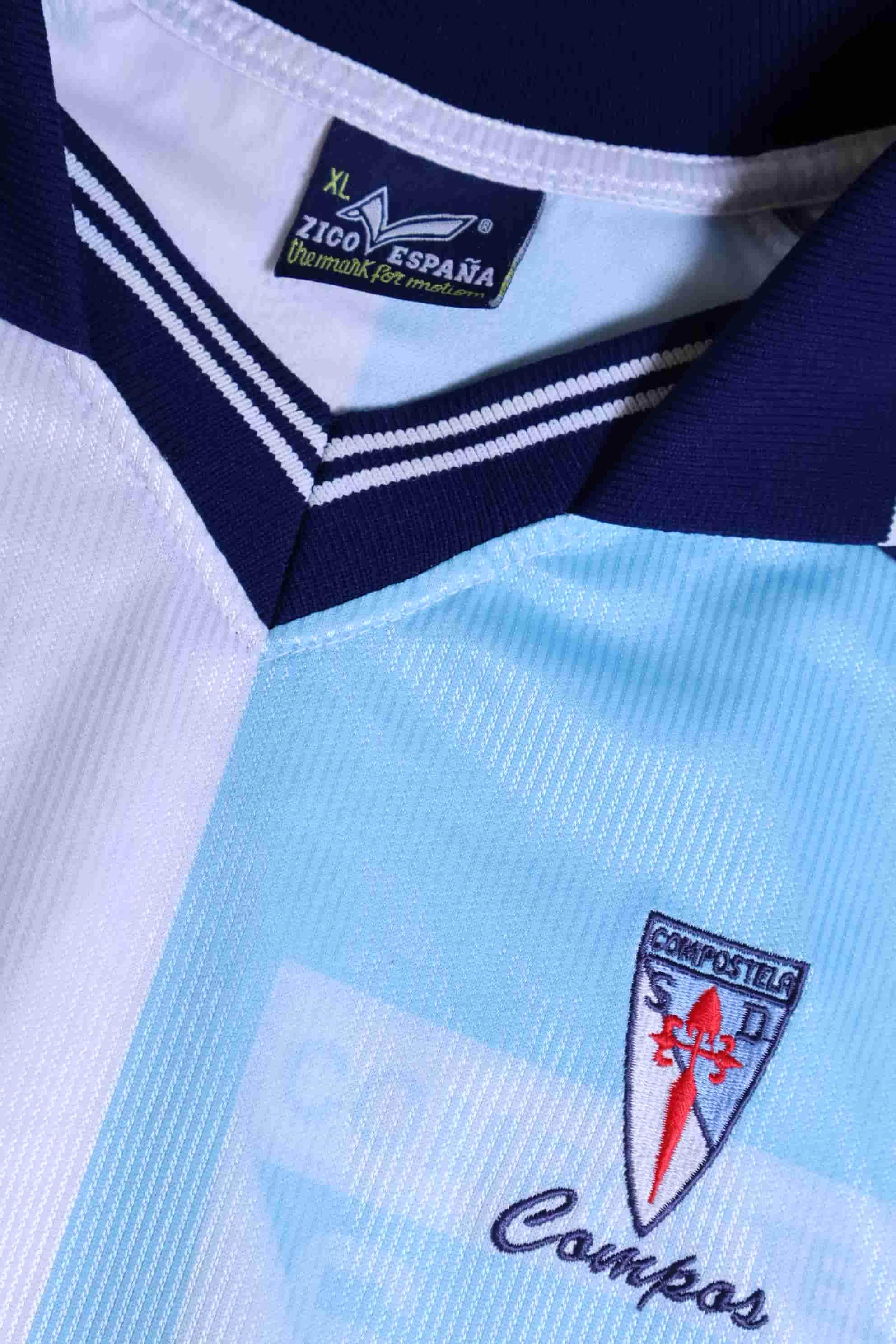 Sd Compostela Guelj #9 2000/01 Home Shirt - XL- TAGS