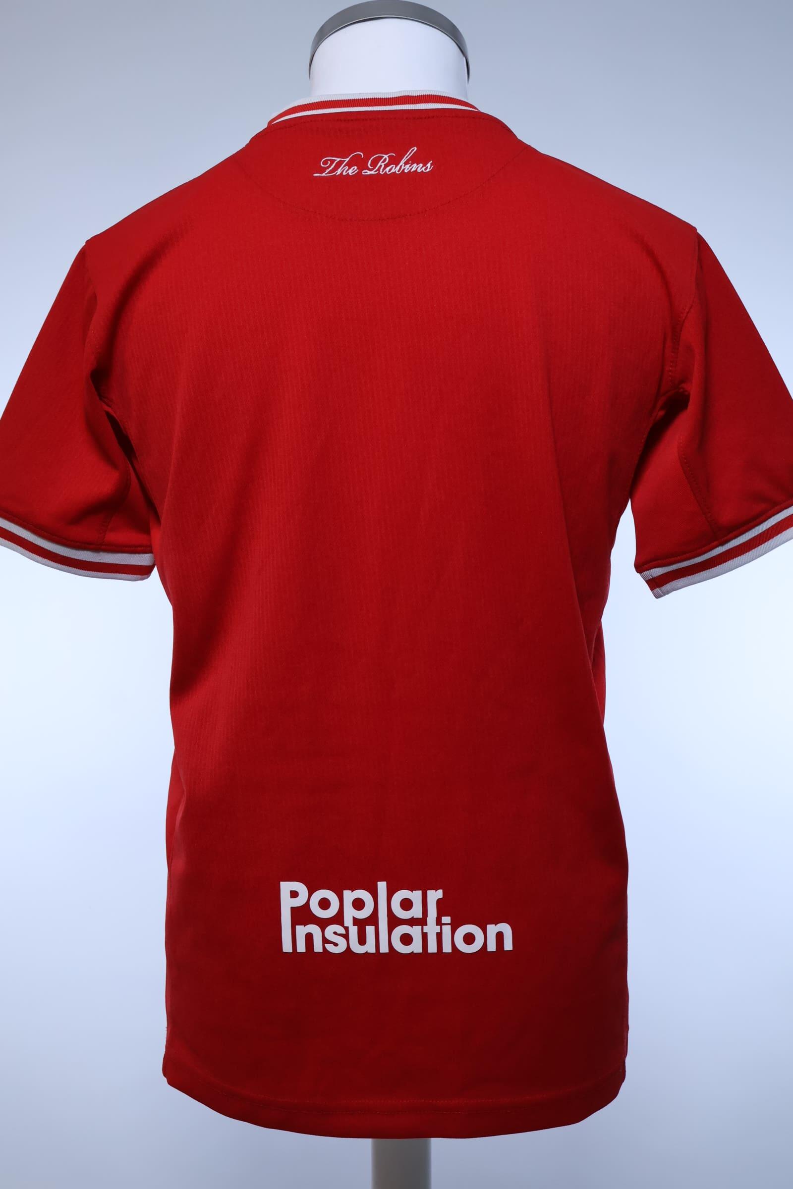 Bristol City F.C 2015/16 Home Shirt - S- BACK