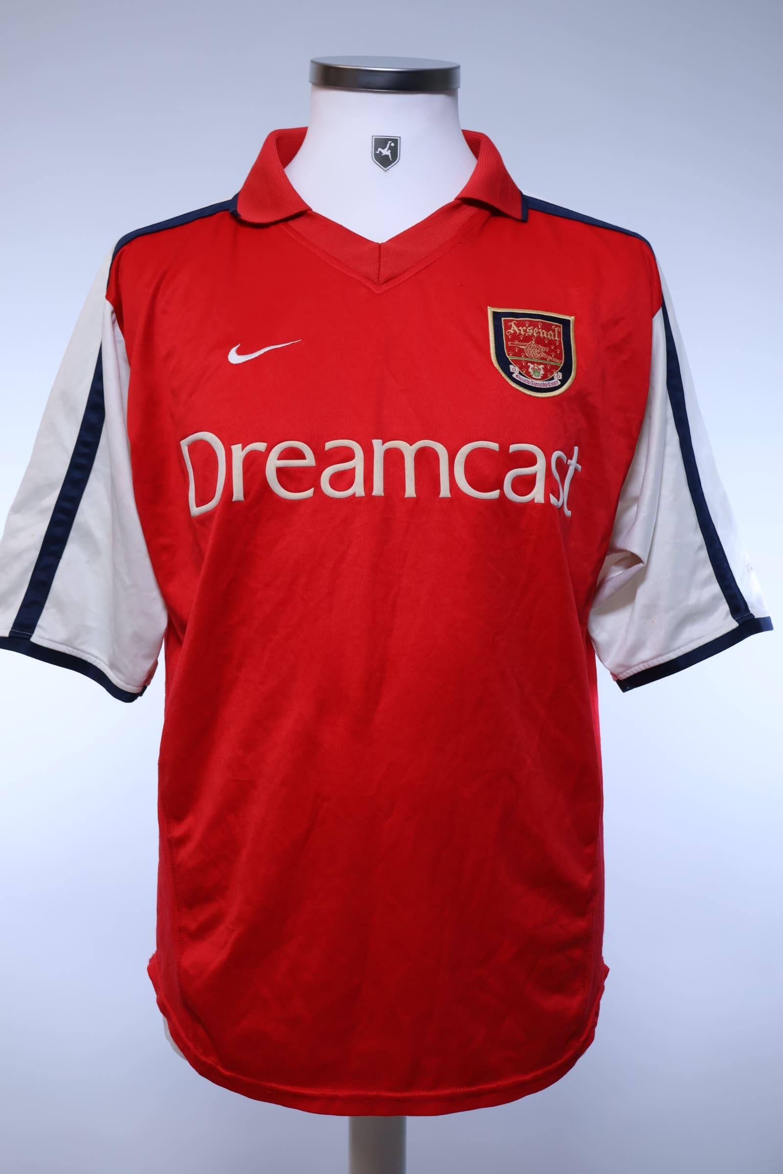 Arsenal 2000/02 Home Shirt - M- FRONT