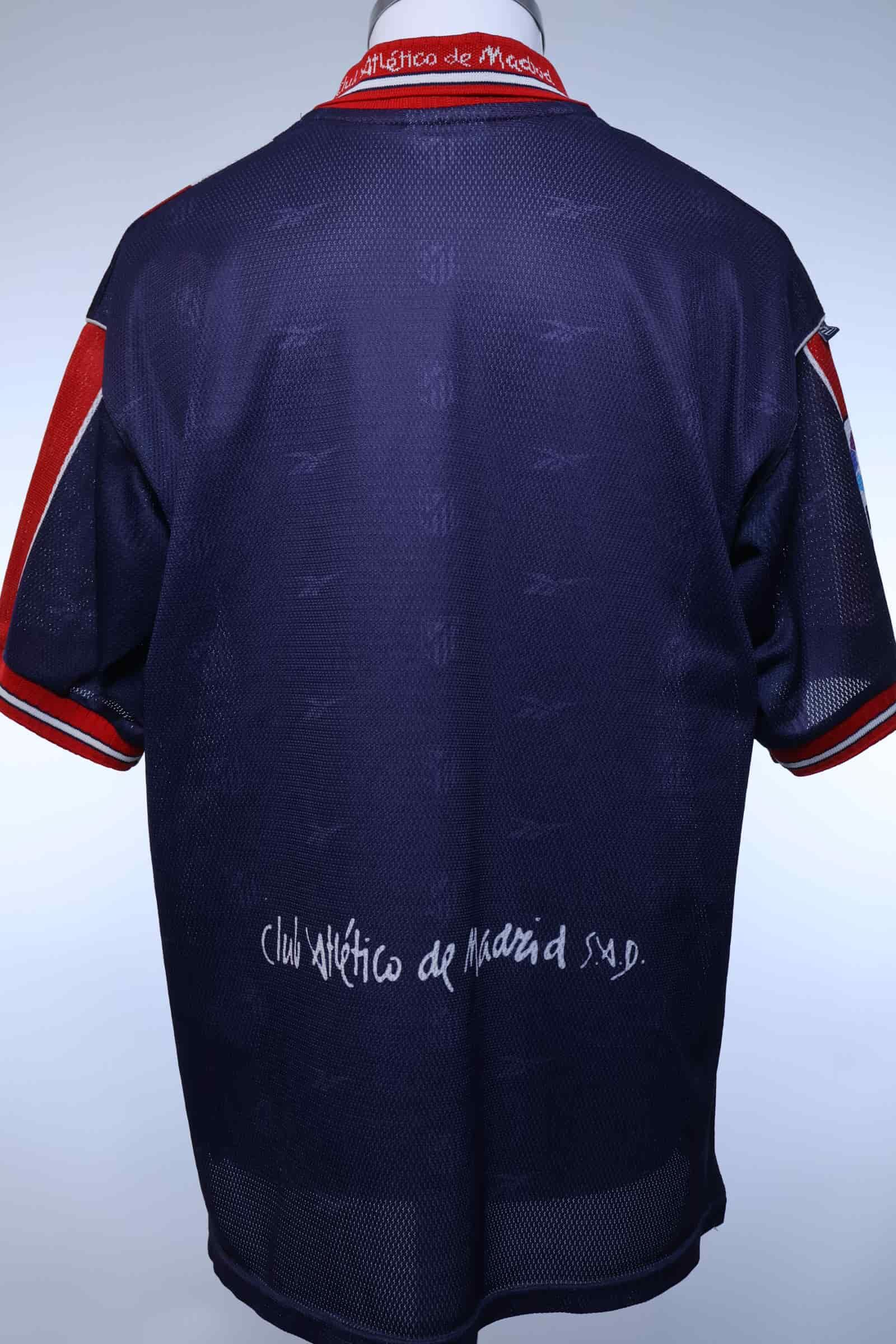 Atlético De Madrid 1998/99 Away Shirt - L- BACK